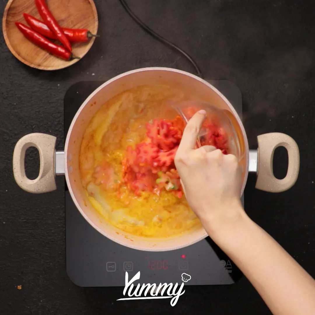 Step 3 Seblak Creamy