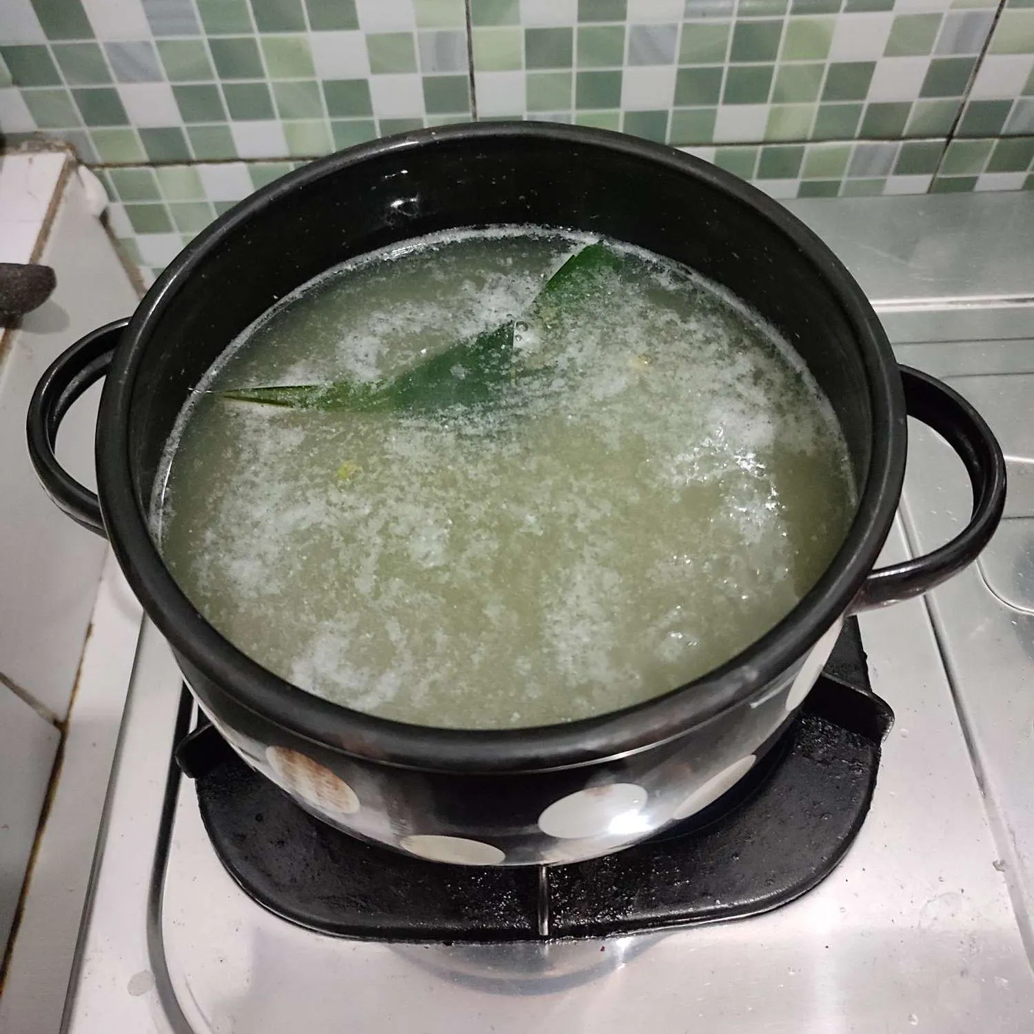 Step 1 Bubur Kacang Ijo Ubi Telo