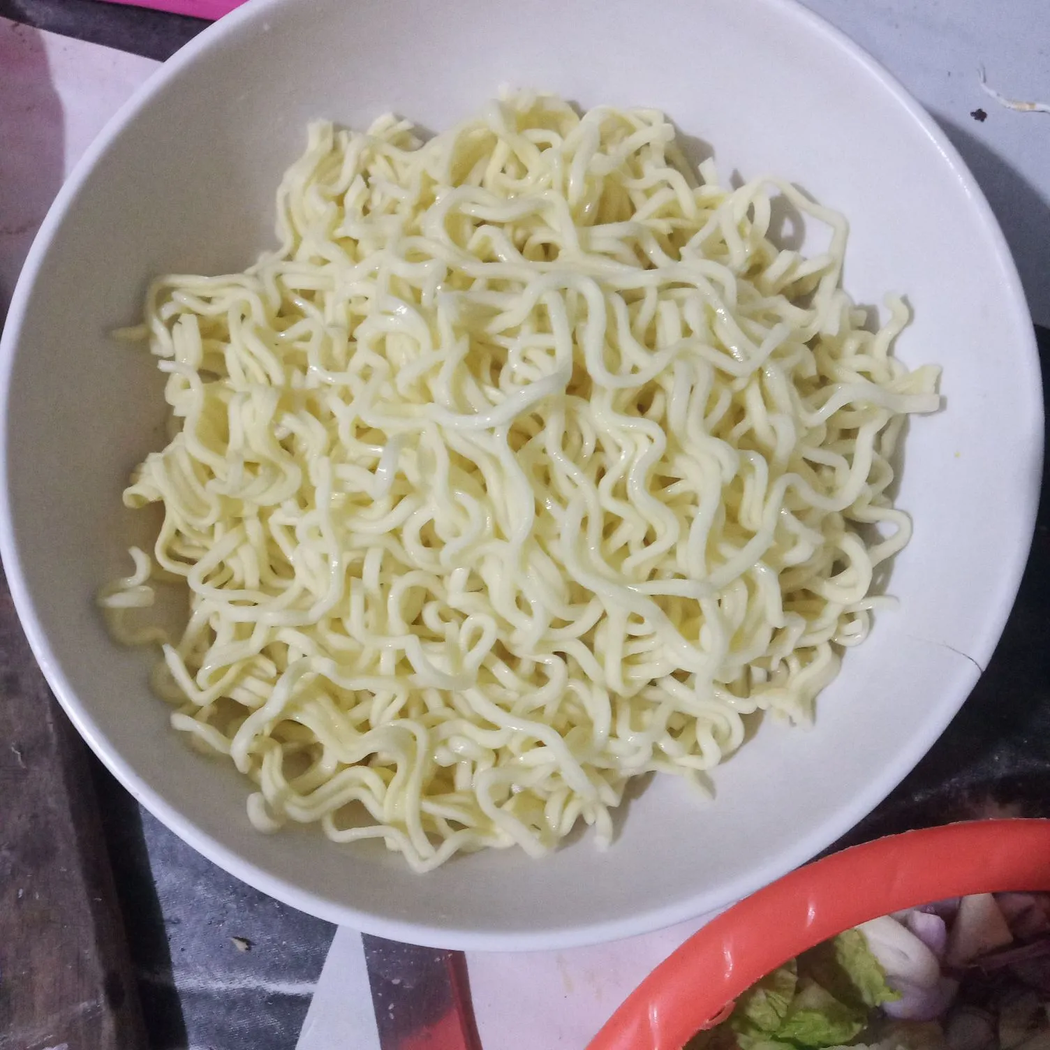 Step 2 Mie Goreng Sawi Putih