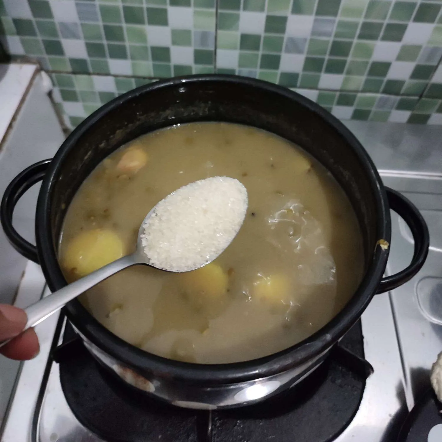 Step 3 Bubur Kacang Ijo Ubi Telo