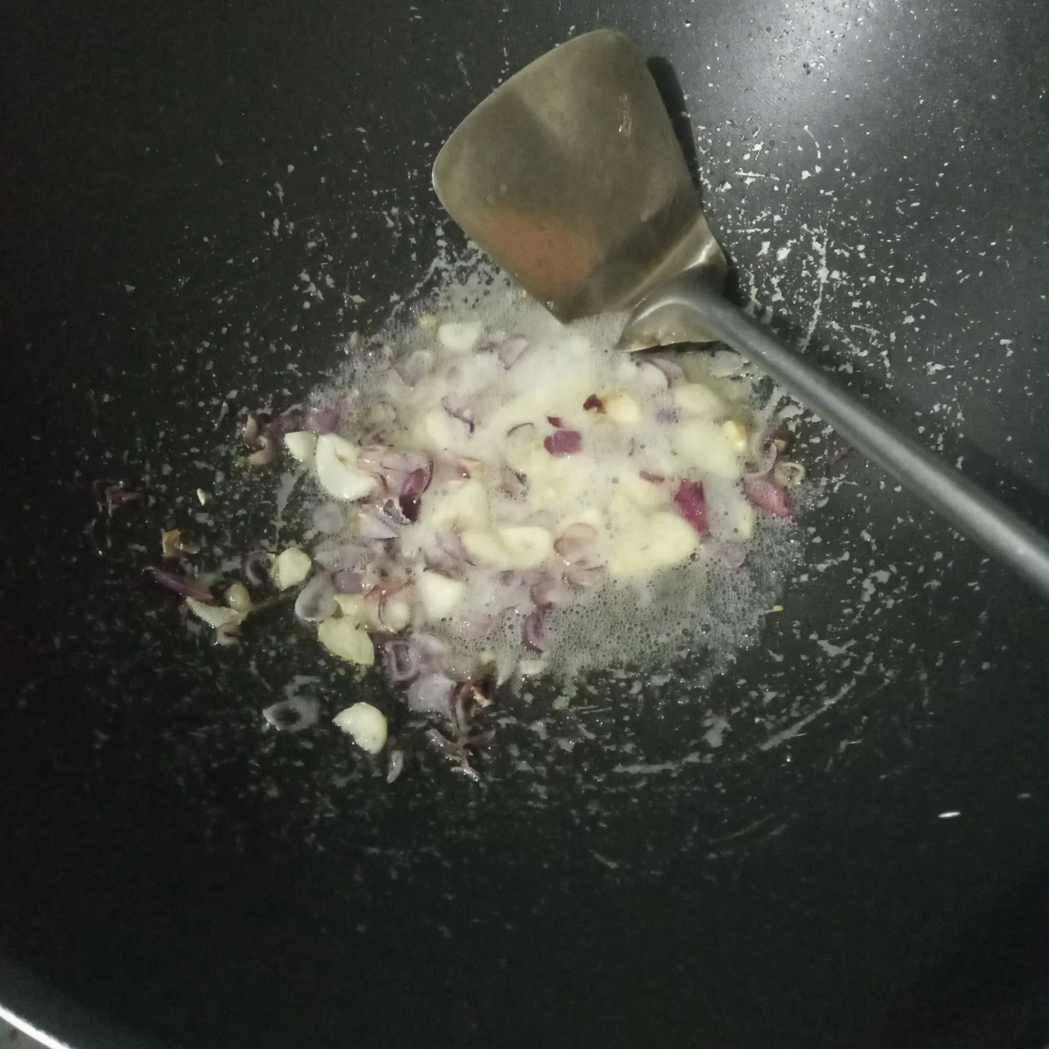Step 3 Mie Goreng Sawi Putih