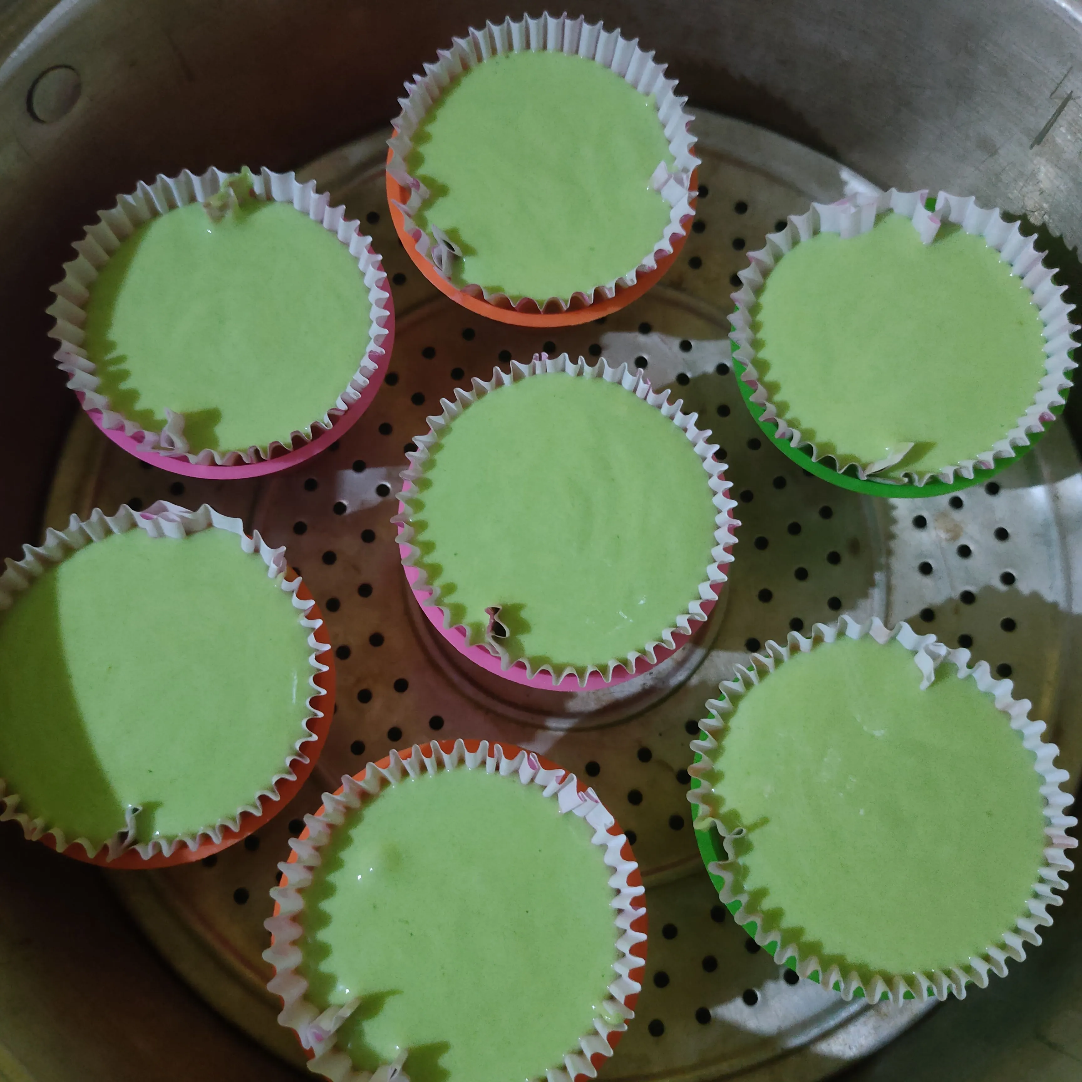 Step 7 Bolu Kukus Mekar Susu