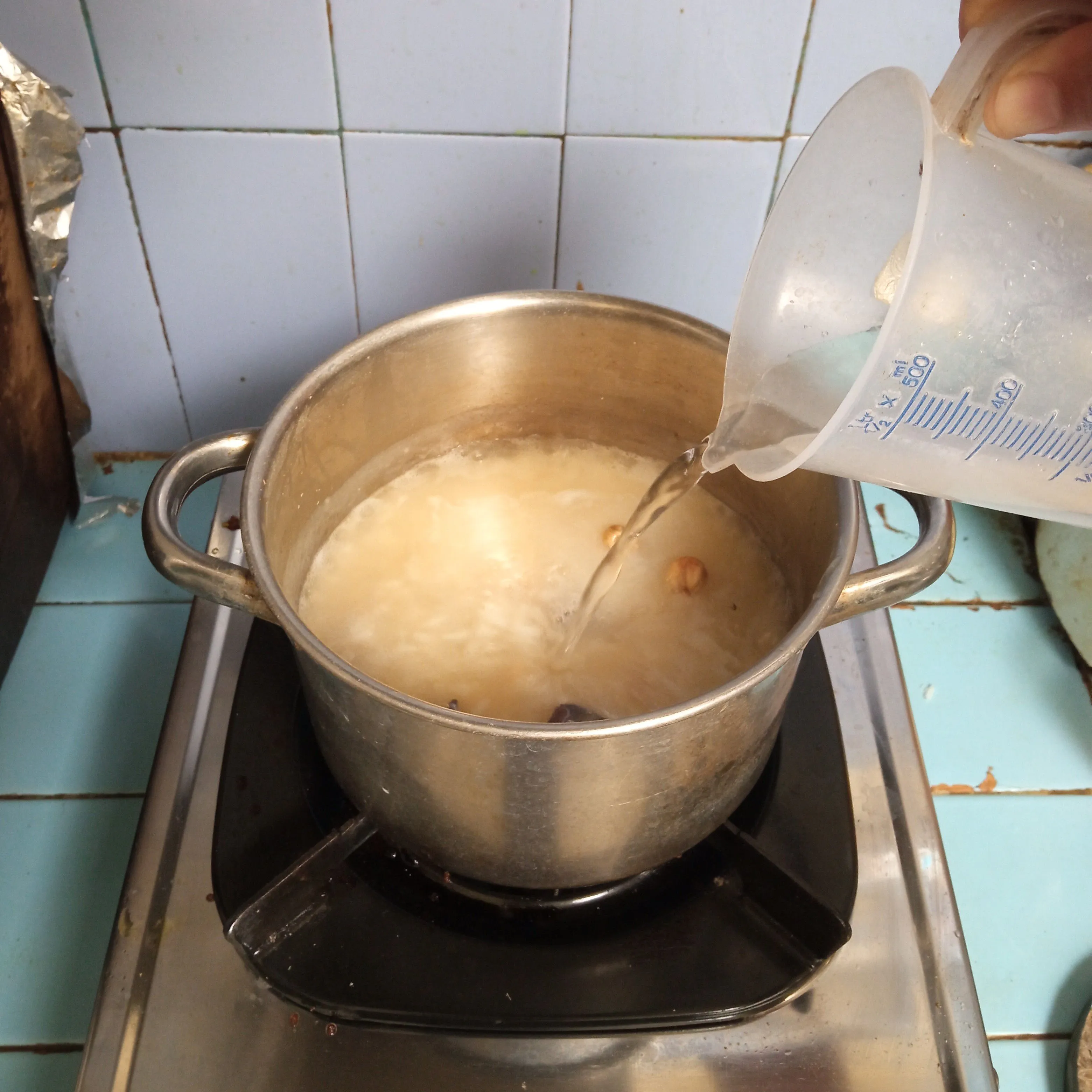 Step 3 Bubur Kanji Rumbi