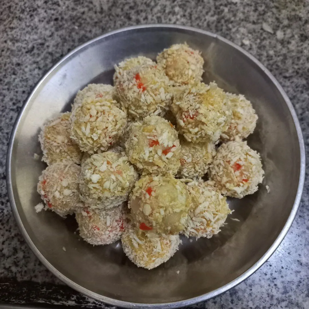 Step 7 Rogout Goreng Isi Keju Lumer