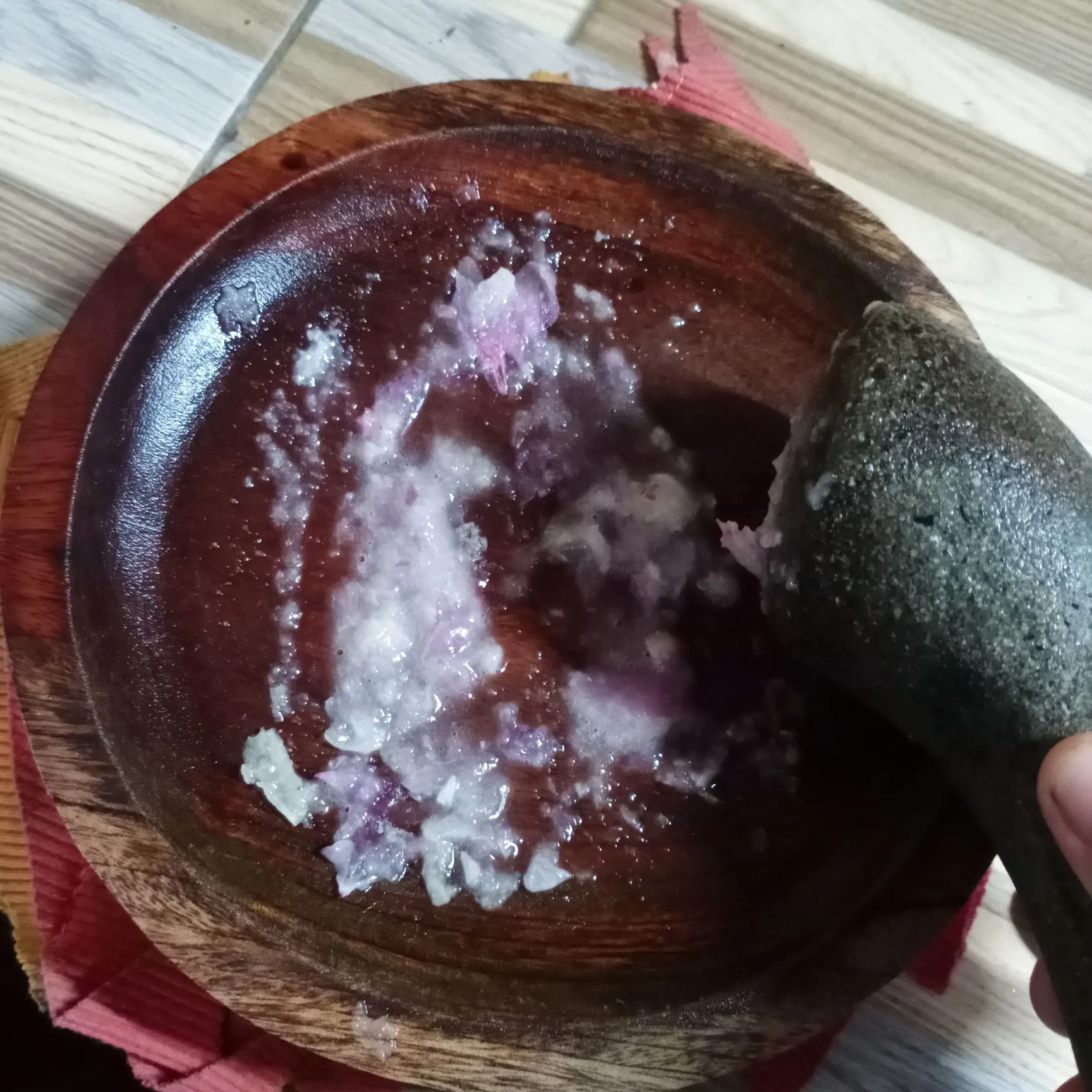 Step 1 Bakwan Jagung Tahu