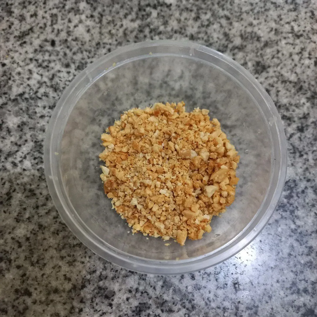 Step 5 Roti Panggang Cokelat Kacang