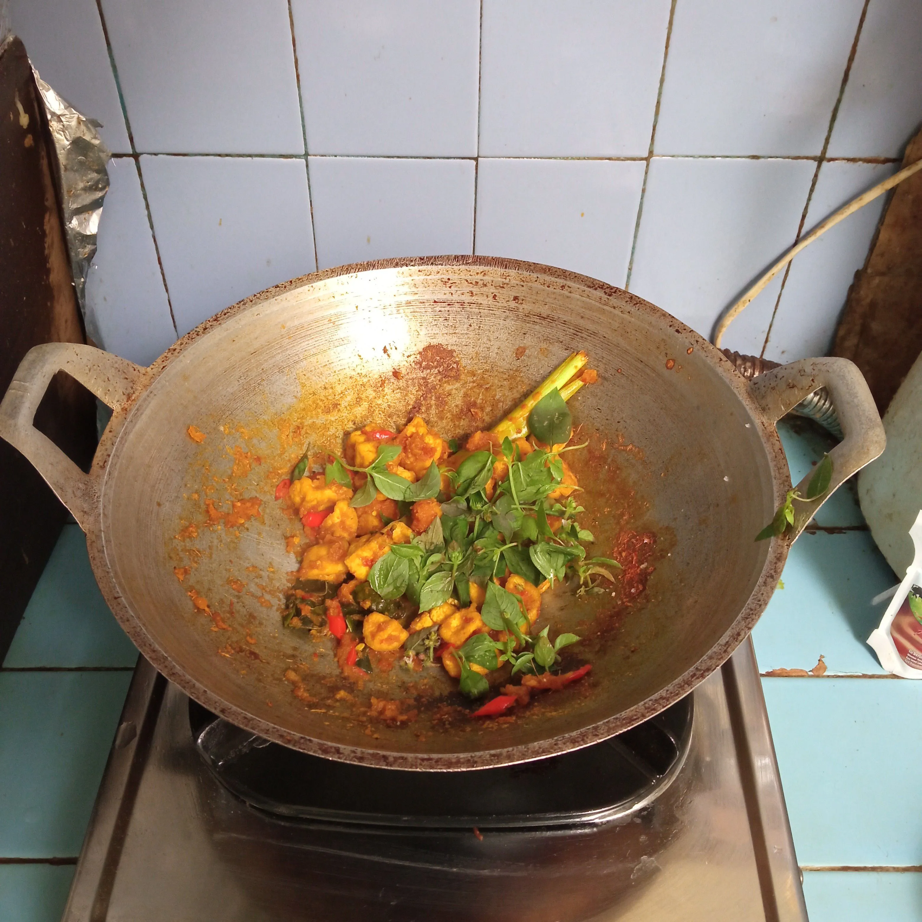 Step 5 Tahu Rica Kemangi