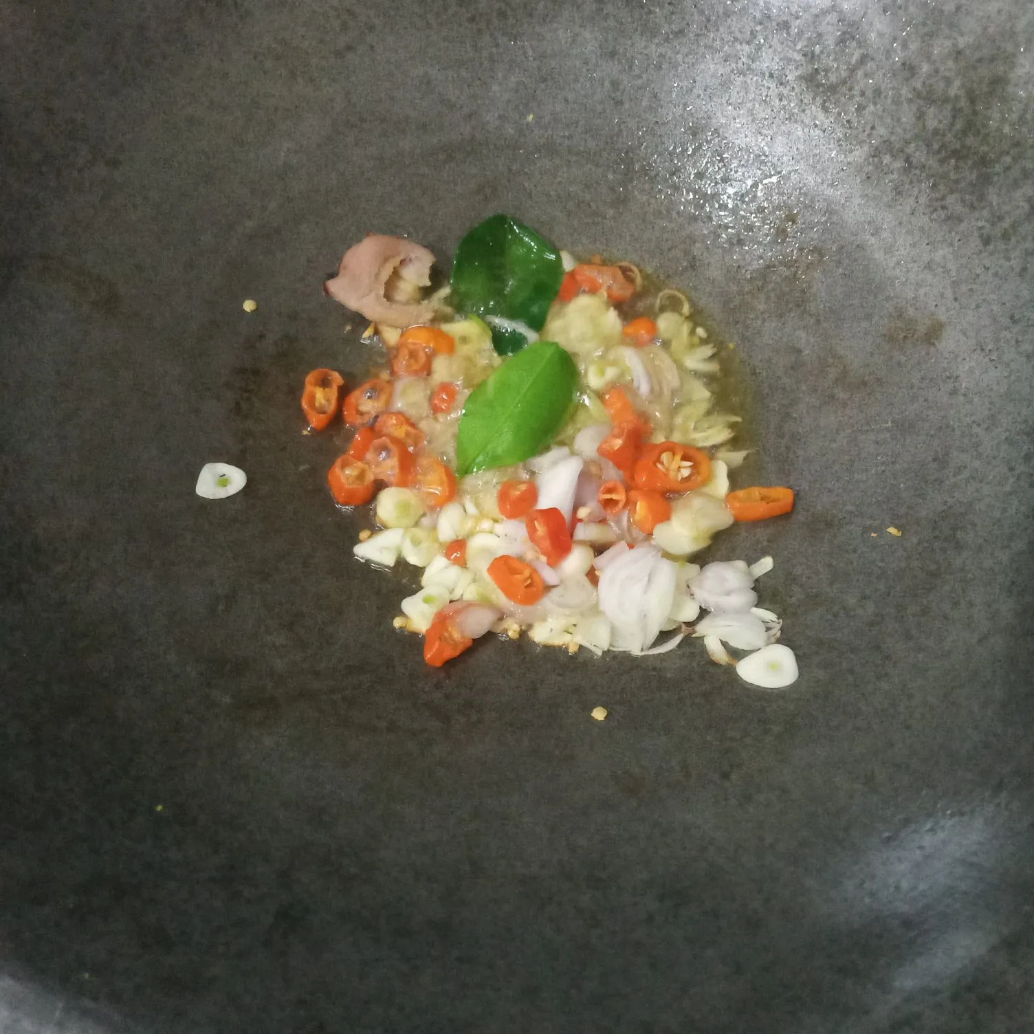 Step 3 Oseng Tahu Kulit Hati Ayam