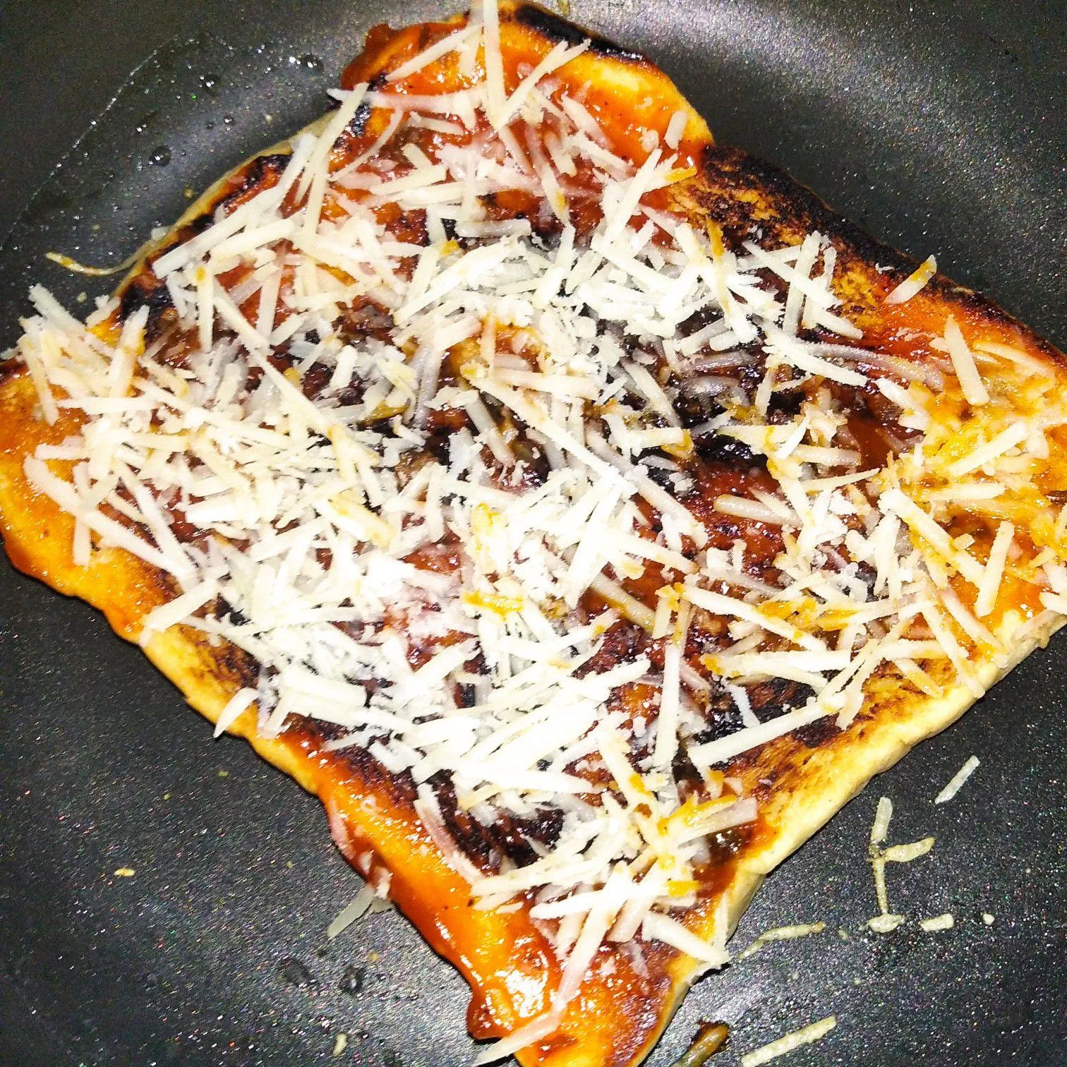 Step 4 Toast Bolognise