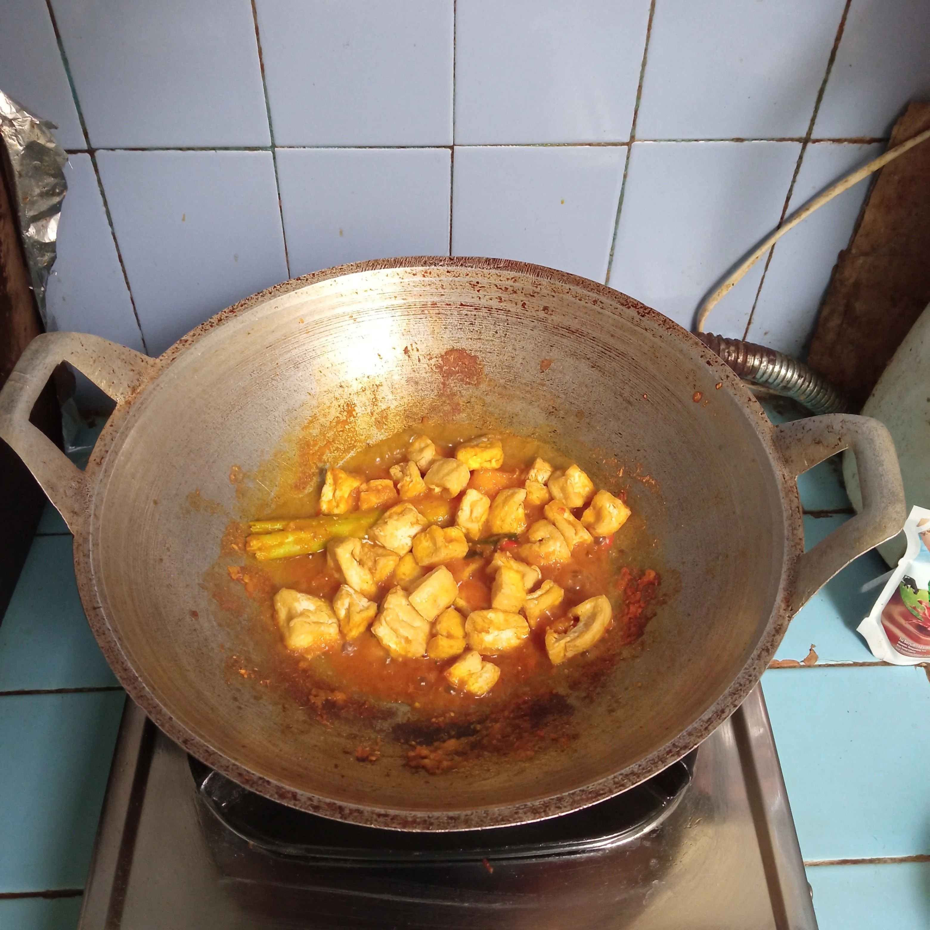 Step 4 Tahu Rica Kemangi