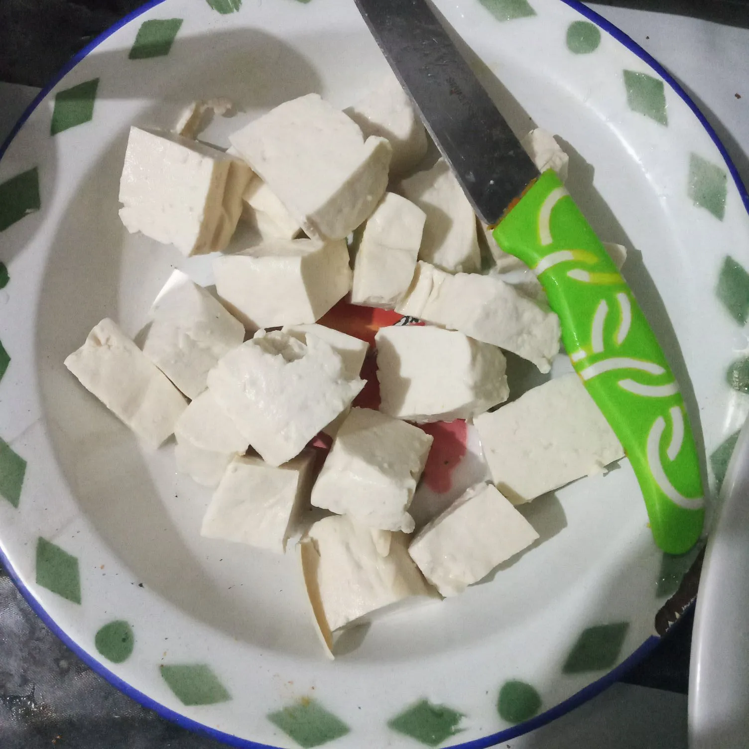 Step 1 Tahu Goreng Kremes Tabur Balado