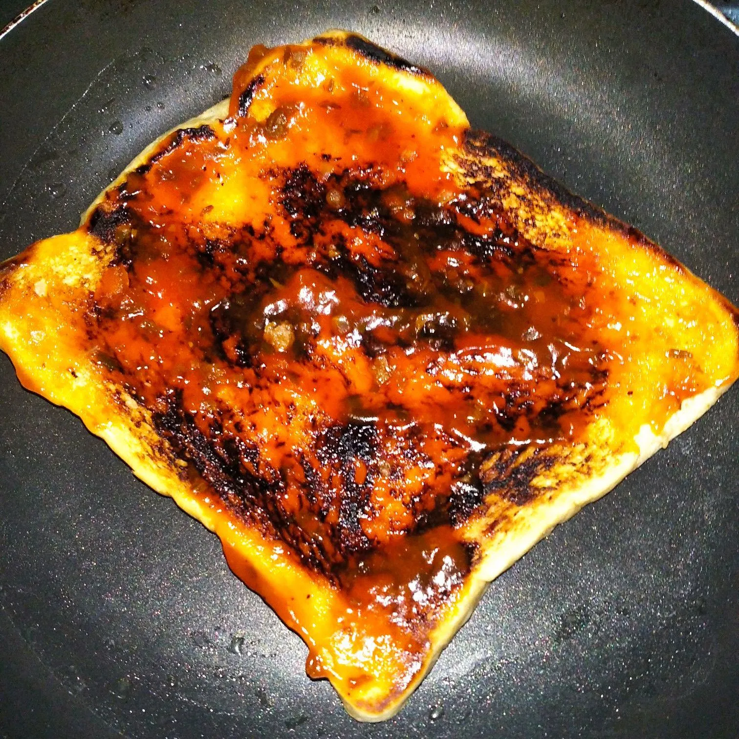 Step 3 Toast Bolognise
