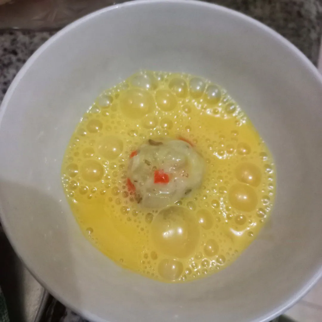 Step 6 Rogout Goreng Isi Keju Lumer