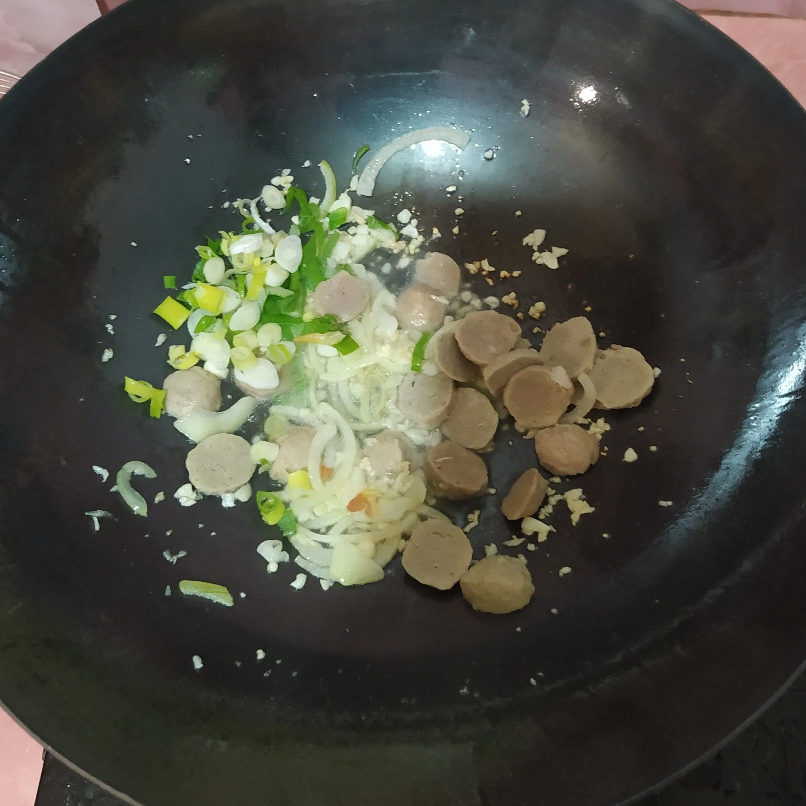 Step 3 Mie Tumis Brokoli