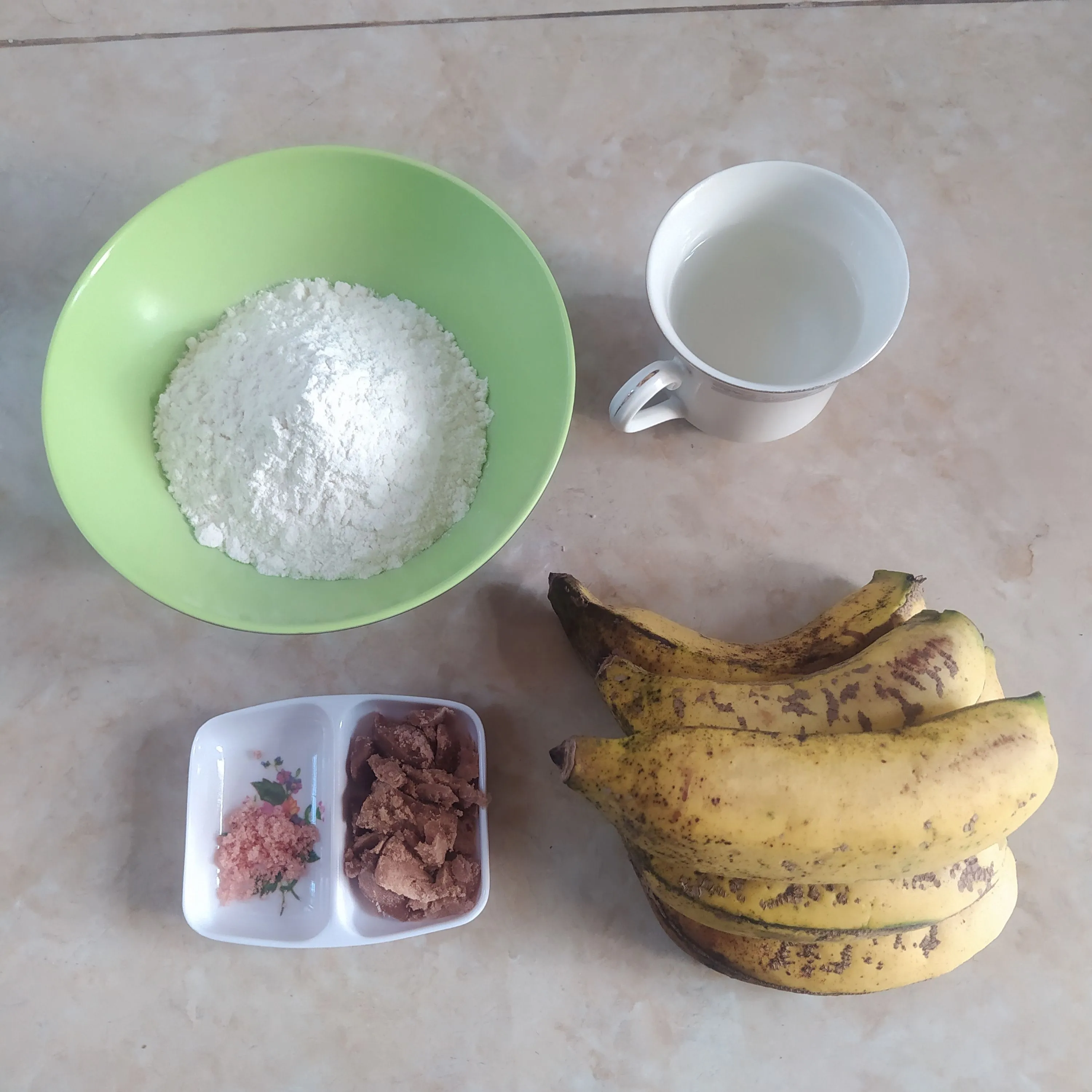 Step 1 Pisang Goreng