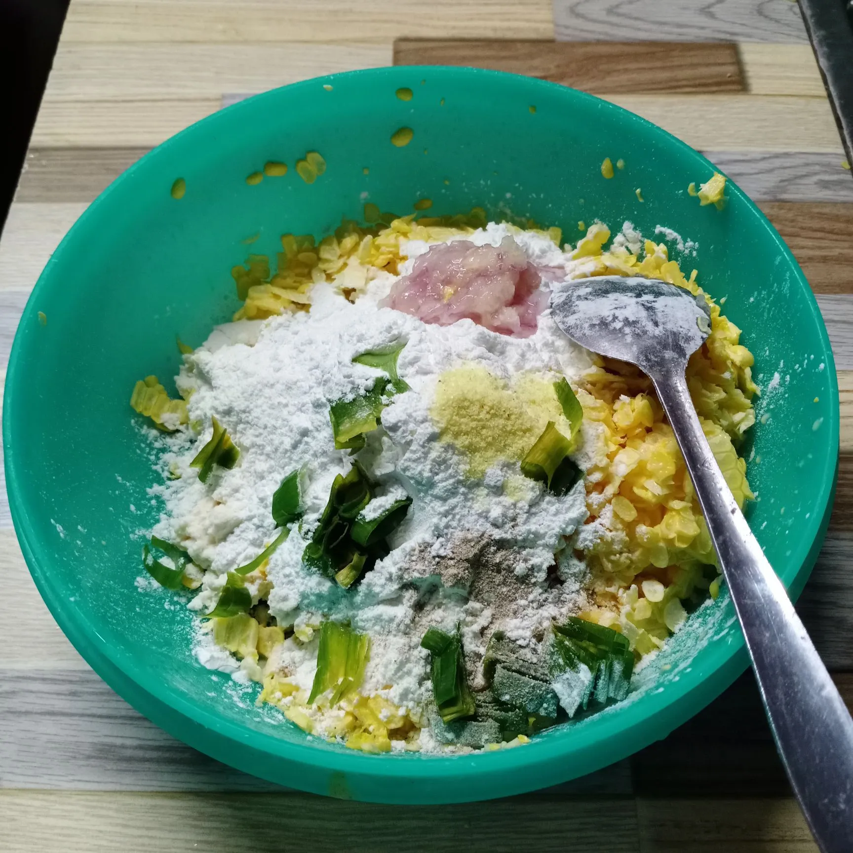 Step 3 Bakwan Jagung Tahu