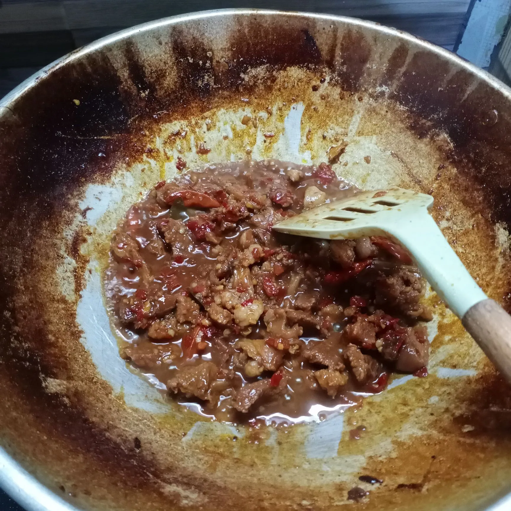 Step 6 Daging Sapi Bumbu Bali