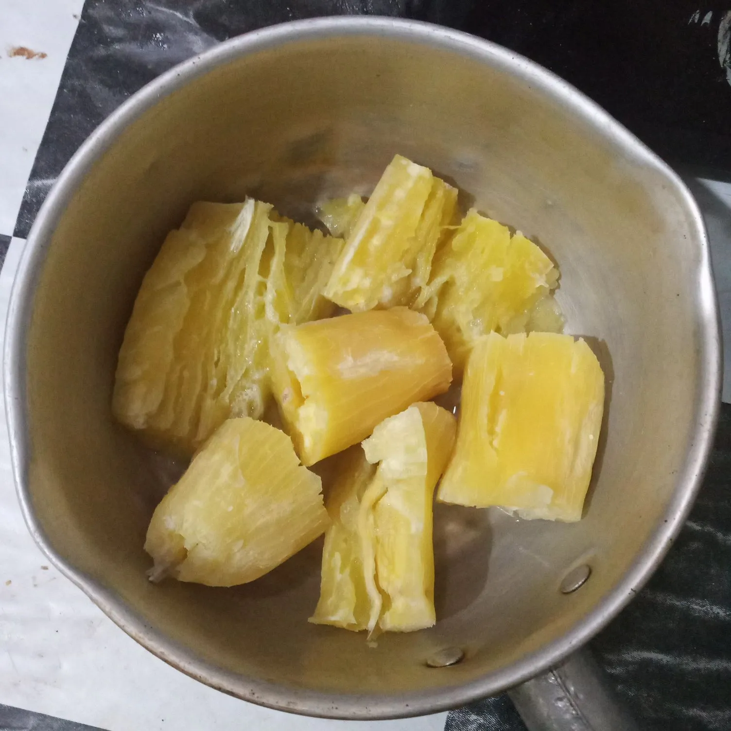 Step 2 Singkong Goreng Vla Coklat