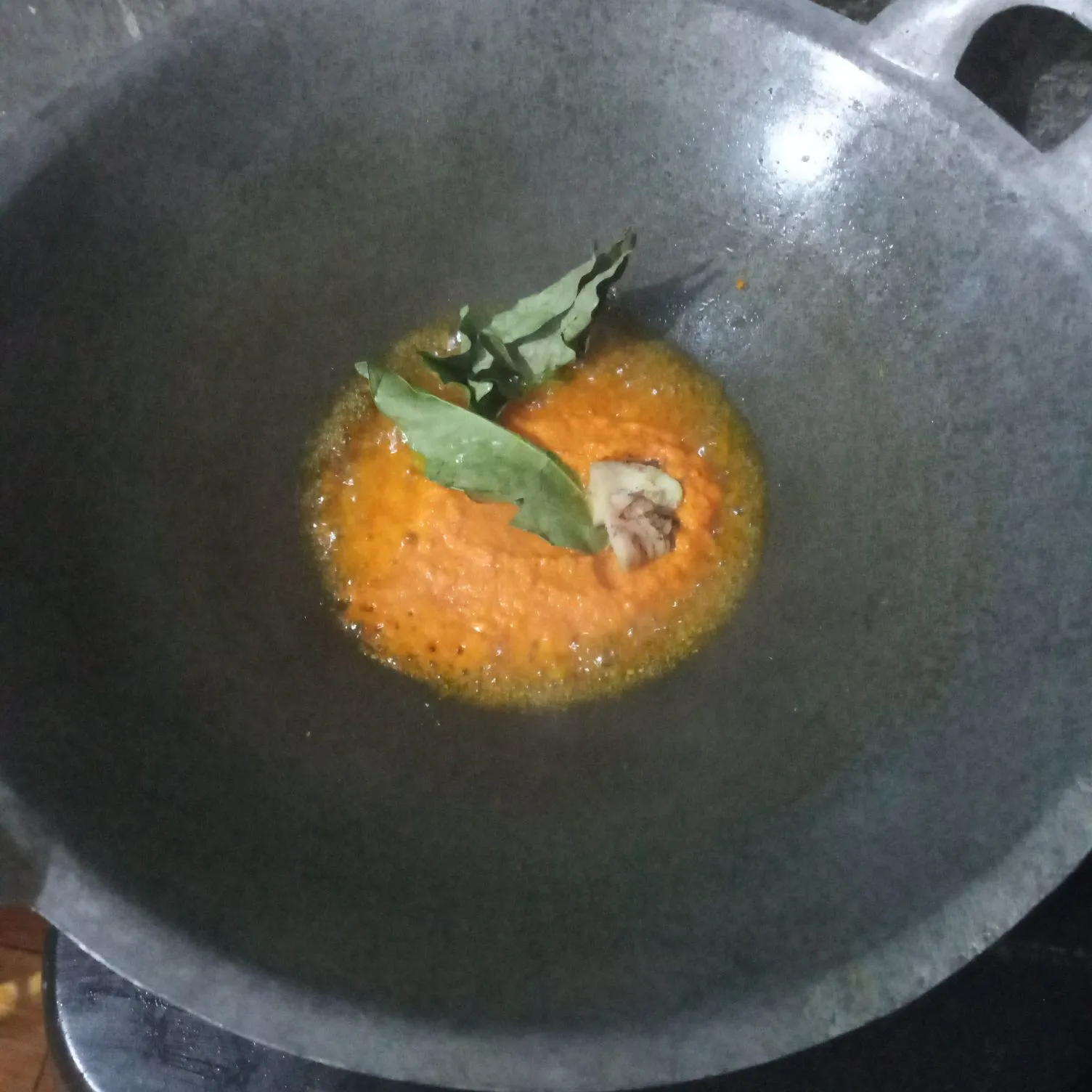 Step 4 Lodeh Rebung Kacang Panjang