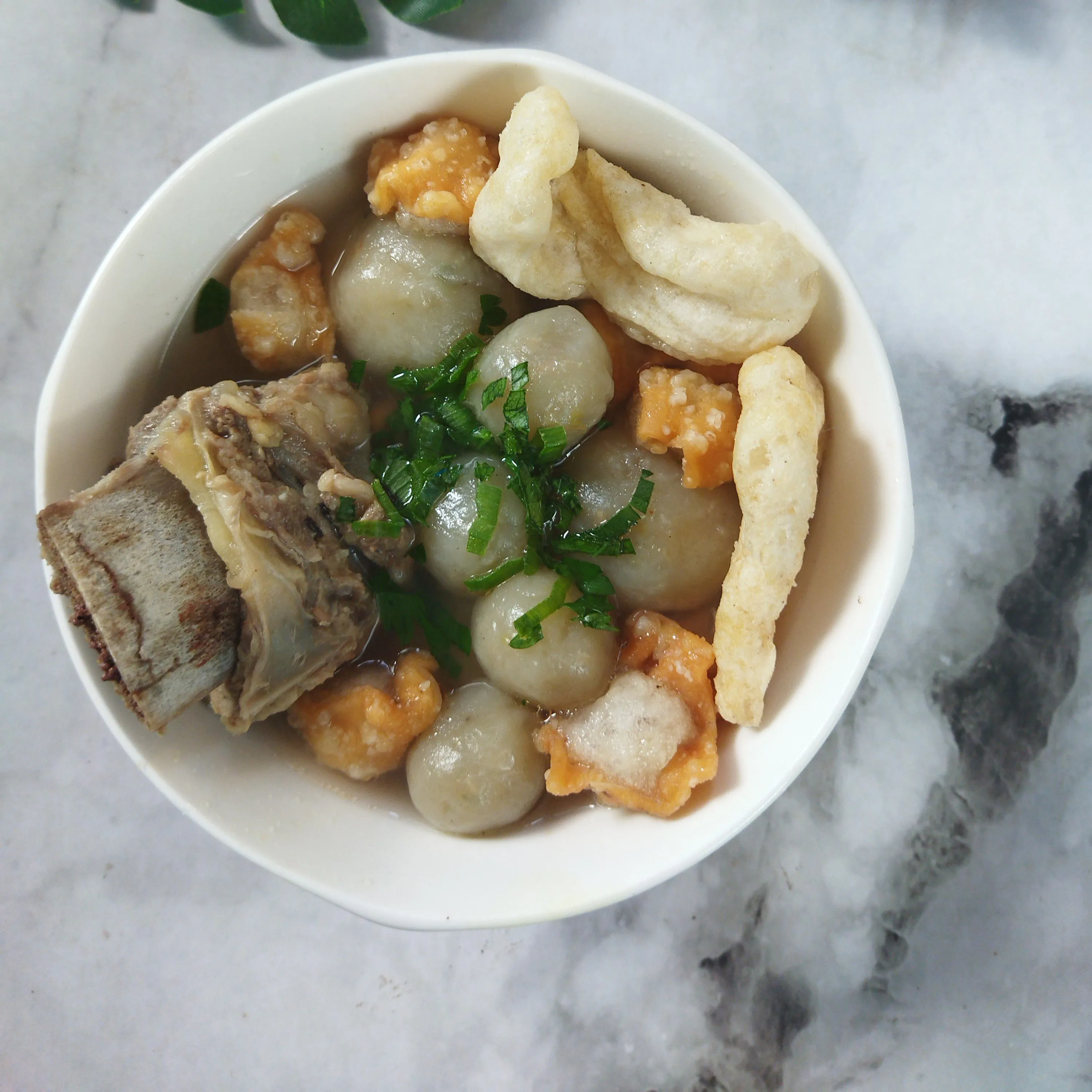 Step 7 Bakso aci