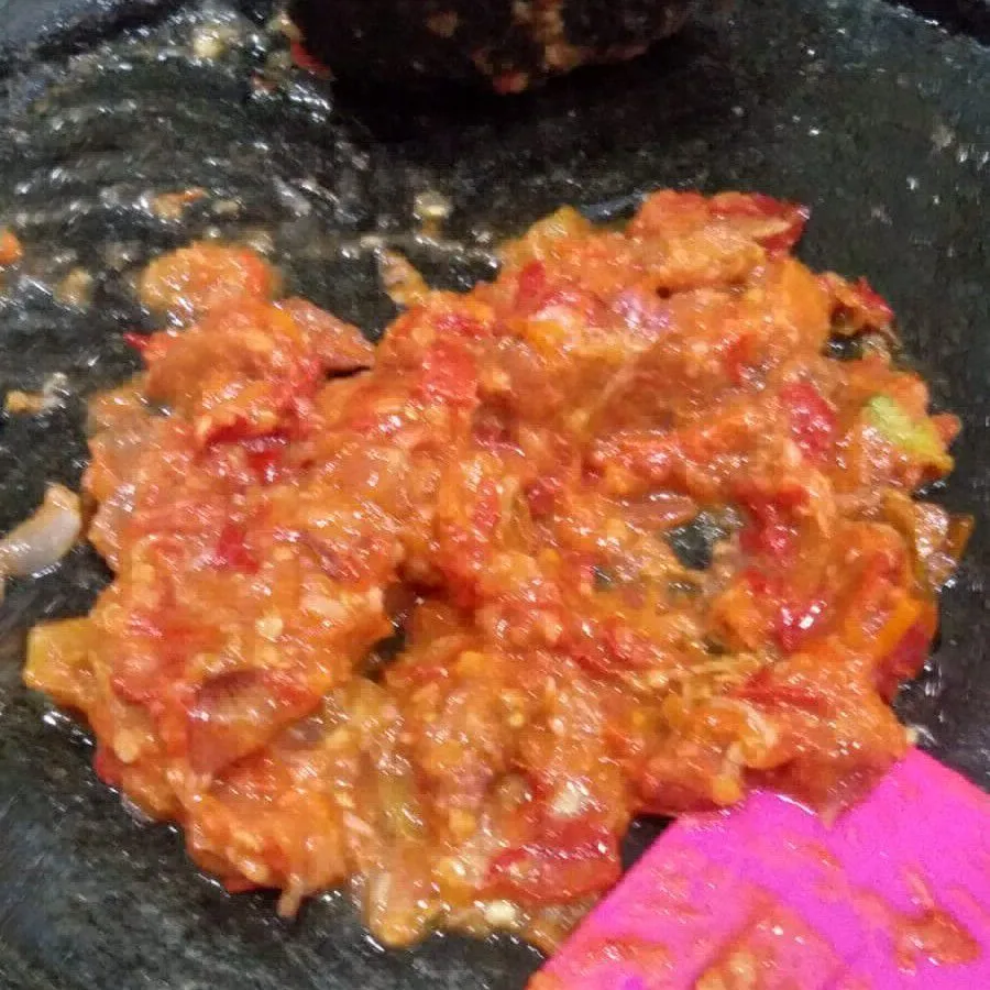 Step 6 Lele Goreng Sambal Tomat