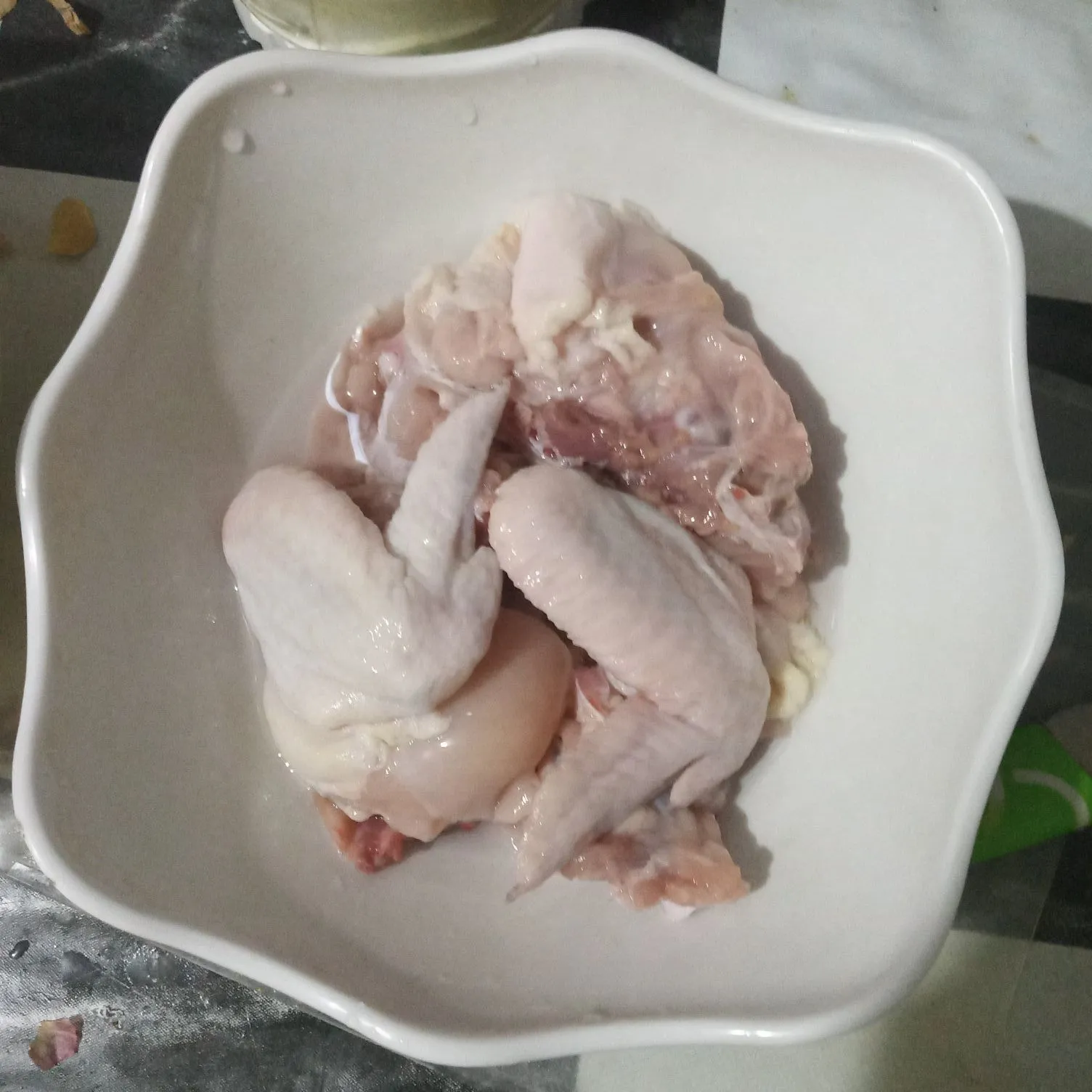 Step 1 Ayam Goreng Bawang Putih