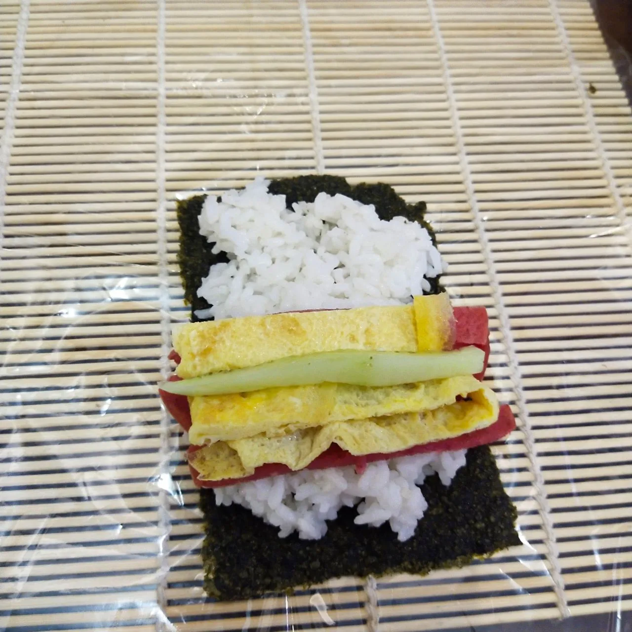 Step 5 Kimbab Sederhana