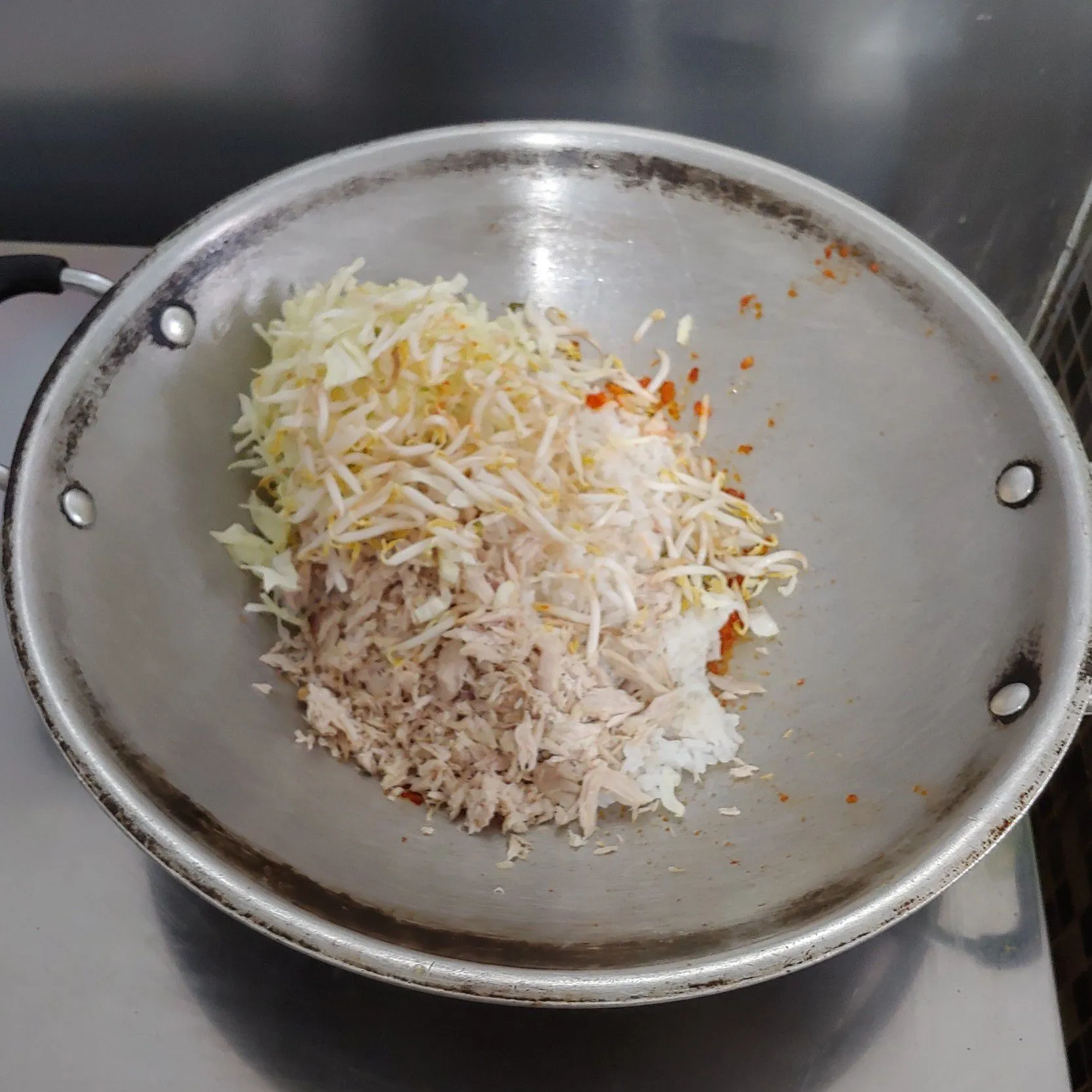 Step 4 Nasi Goreng Tuna