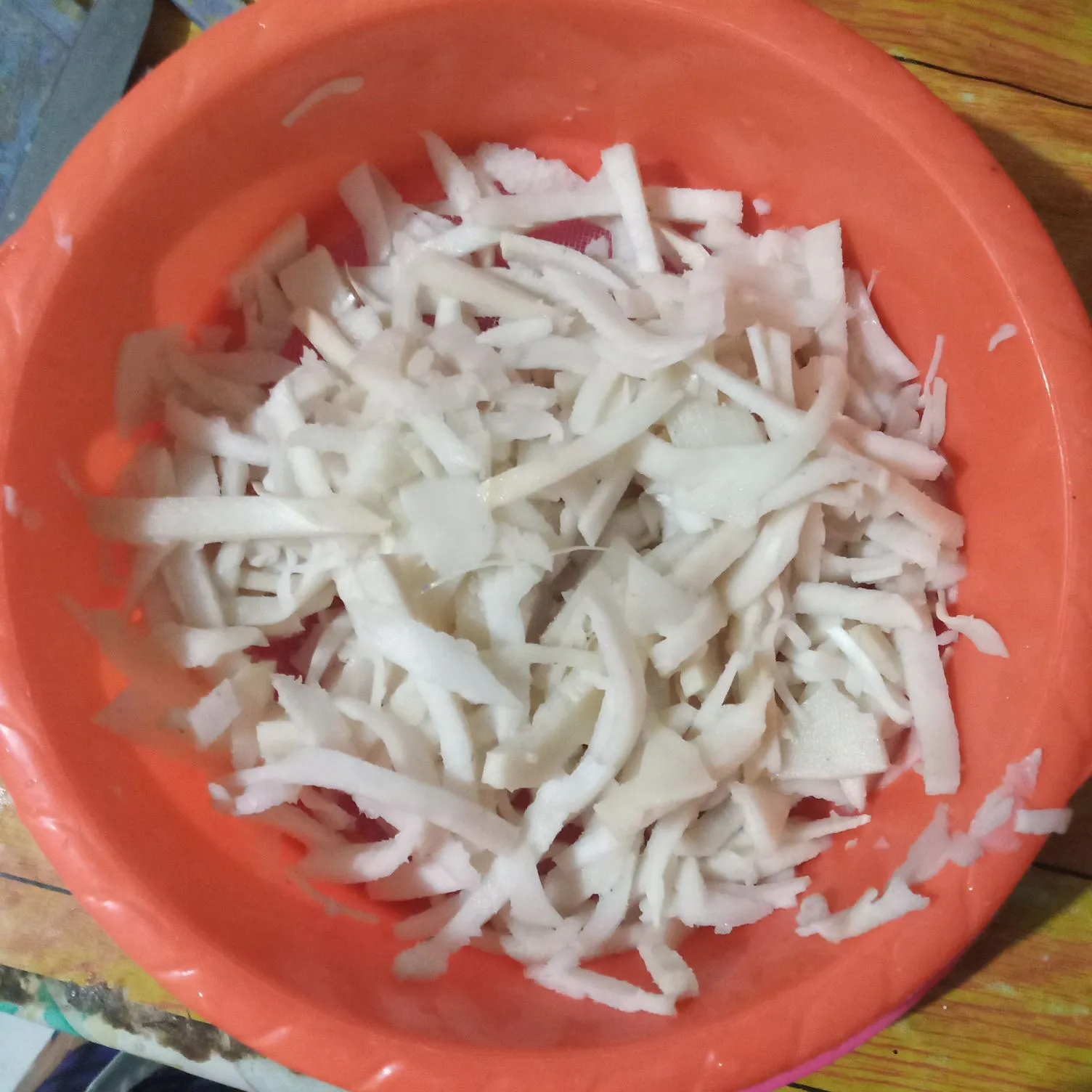Step 1 Lodeh Rebung Kacang Panjang