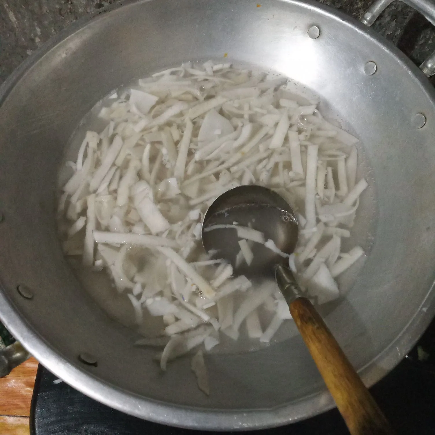 Step 2 Lodeh Rebung Kacang Panjang
