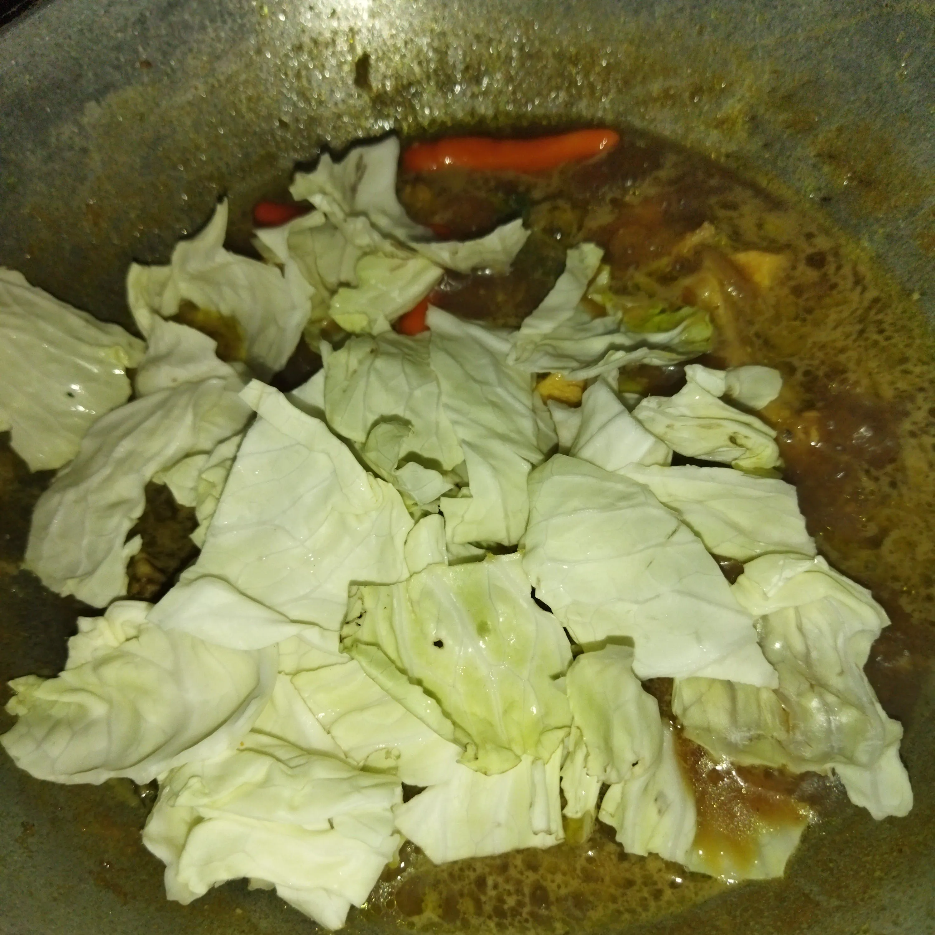 Step 6 Tongseng Ayam