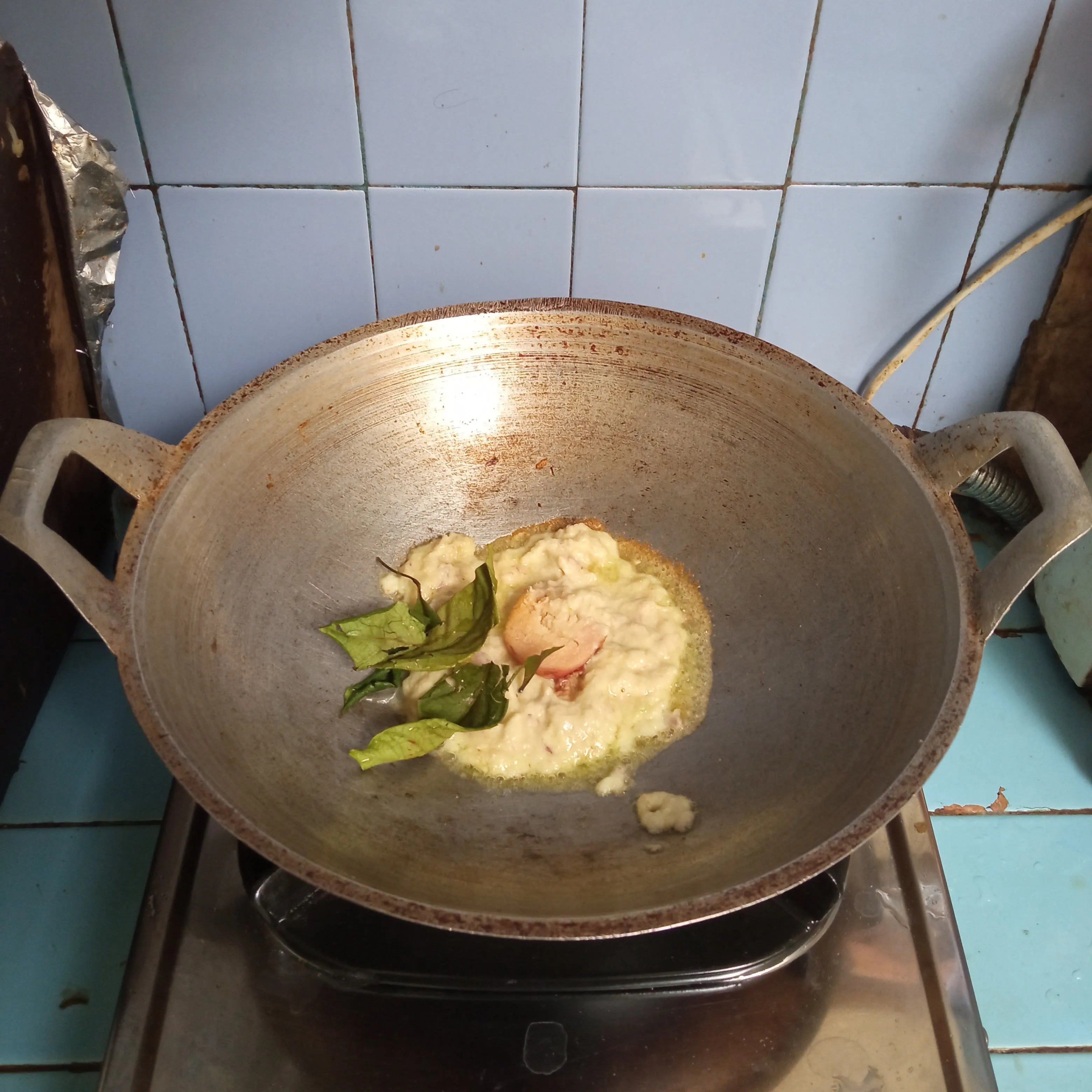 Step 1 Sayur Lodeh Rebung