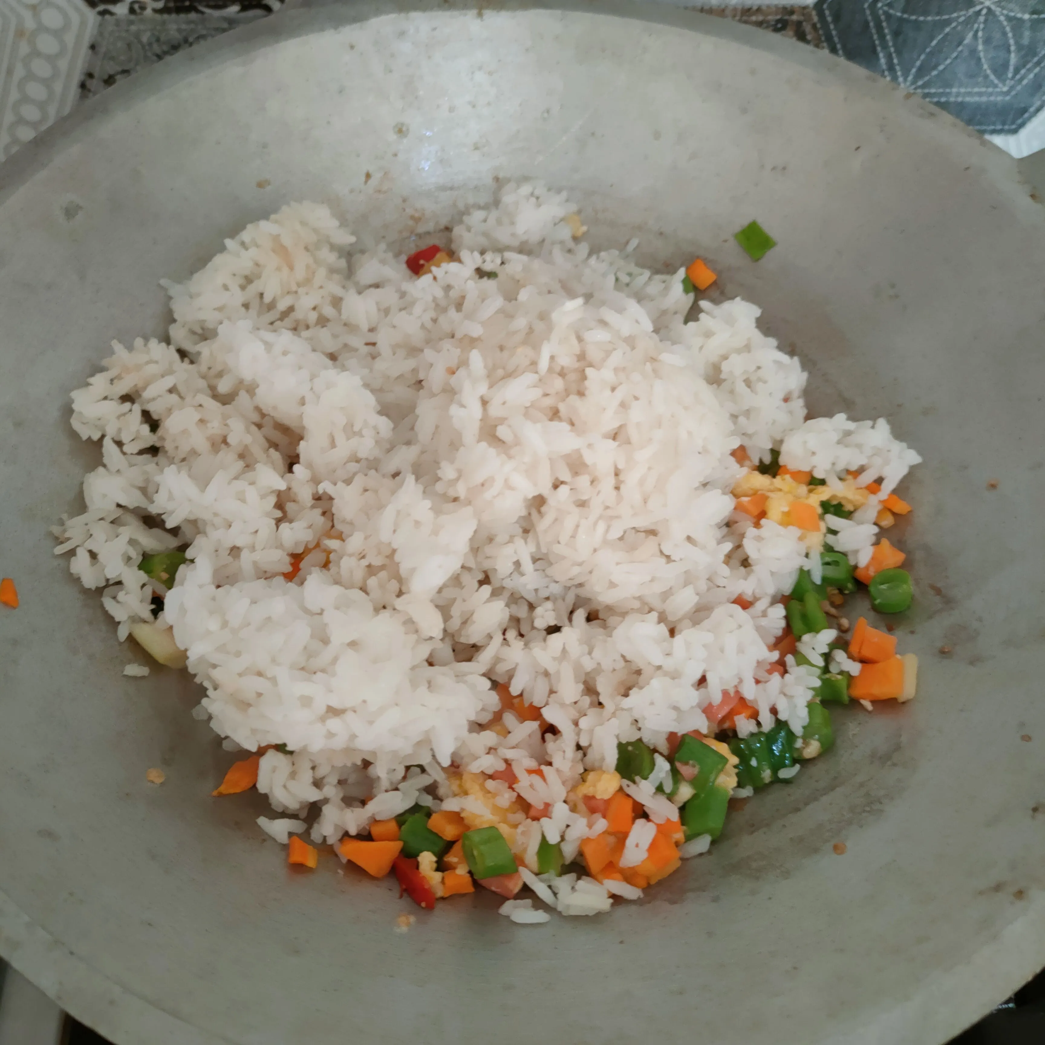 Step 4 Nasi Goreng Yang Chow