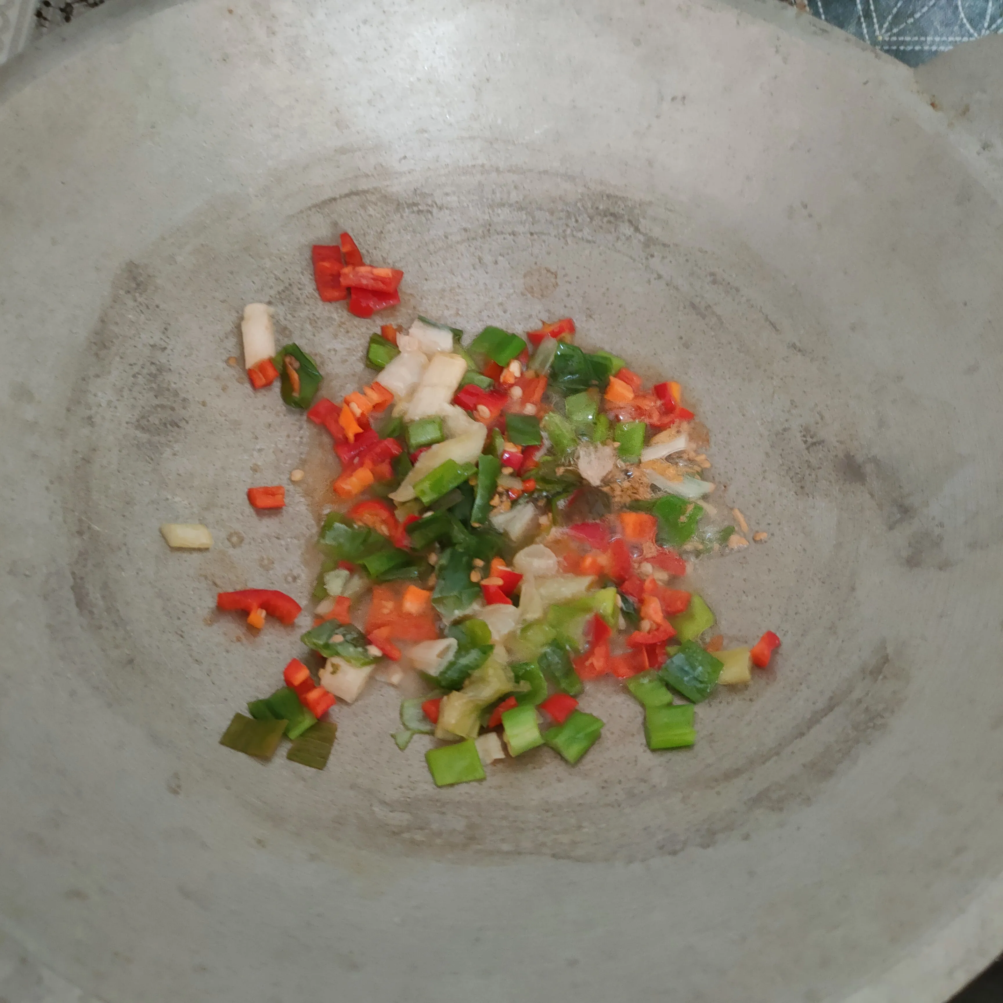 Step 2 Nasi Goreng Yang Chow