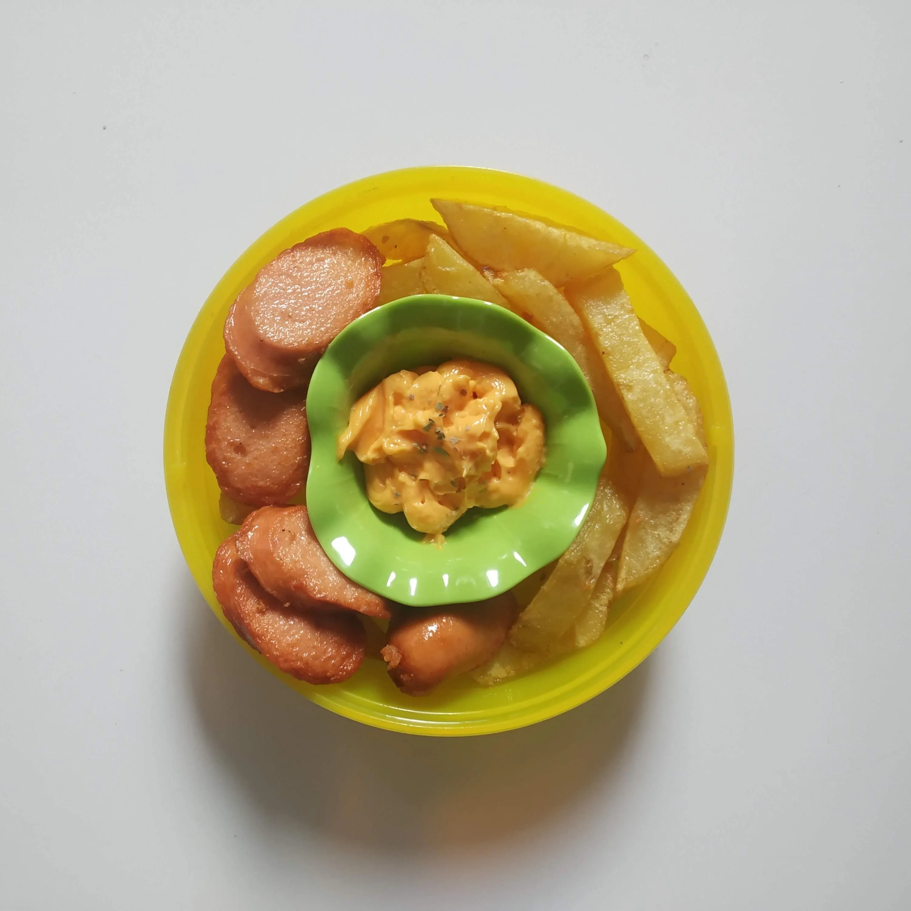 Step 5 Salchipapas