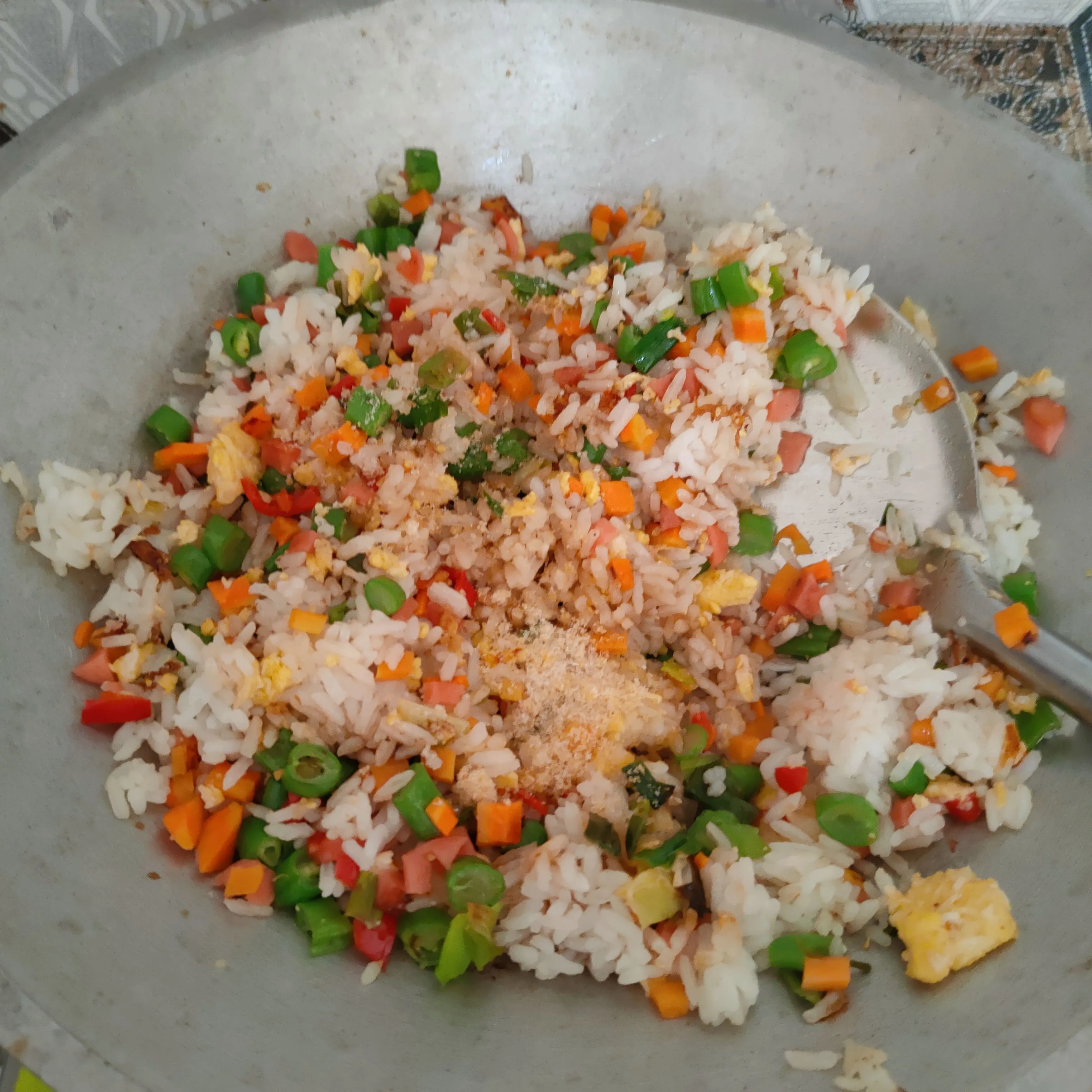 Step 5 Nasi Goreng Yang Chow
