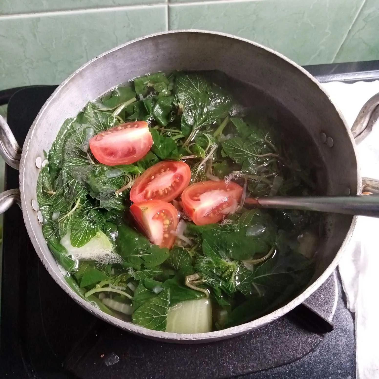 Step 5 Bening Bayam Labu Siam
