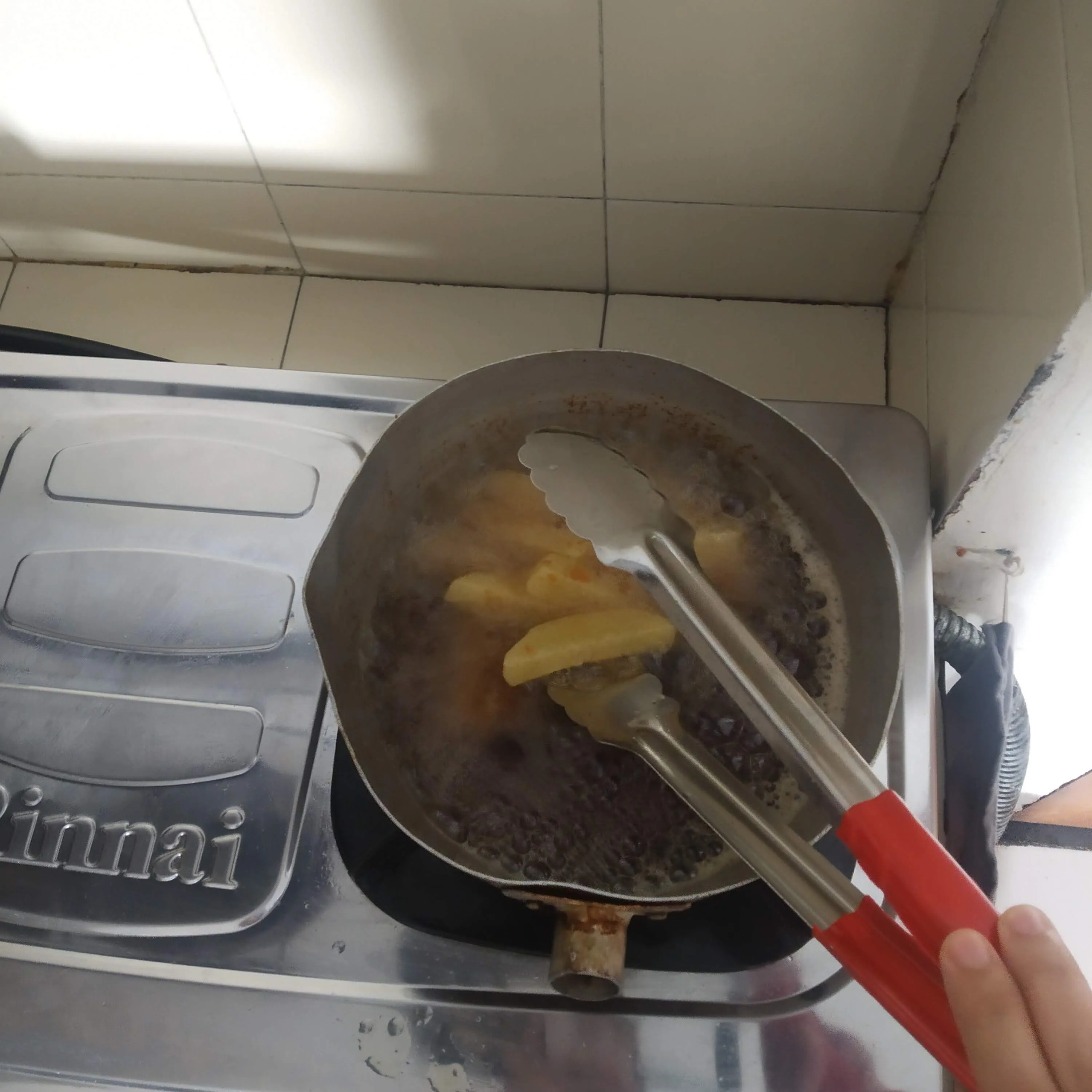 Step 3 Salchipapas