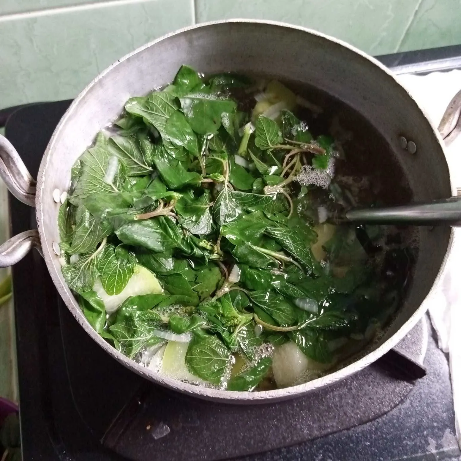 Step 4 Bening Bayam Labu Siam