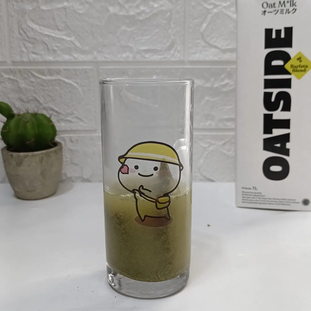 Step 2 Matcha Oat Latte