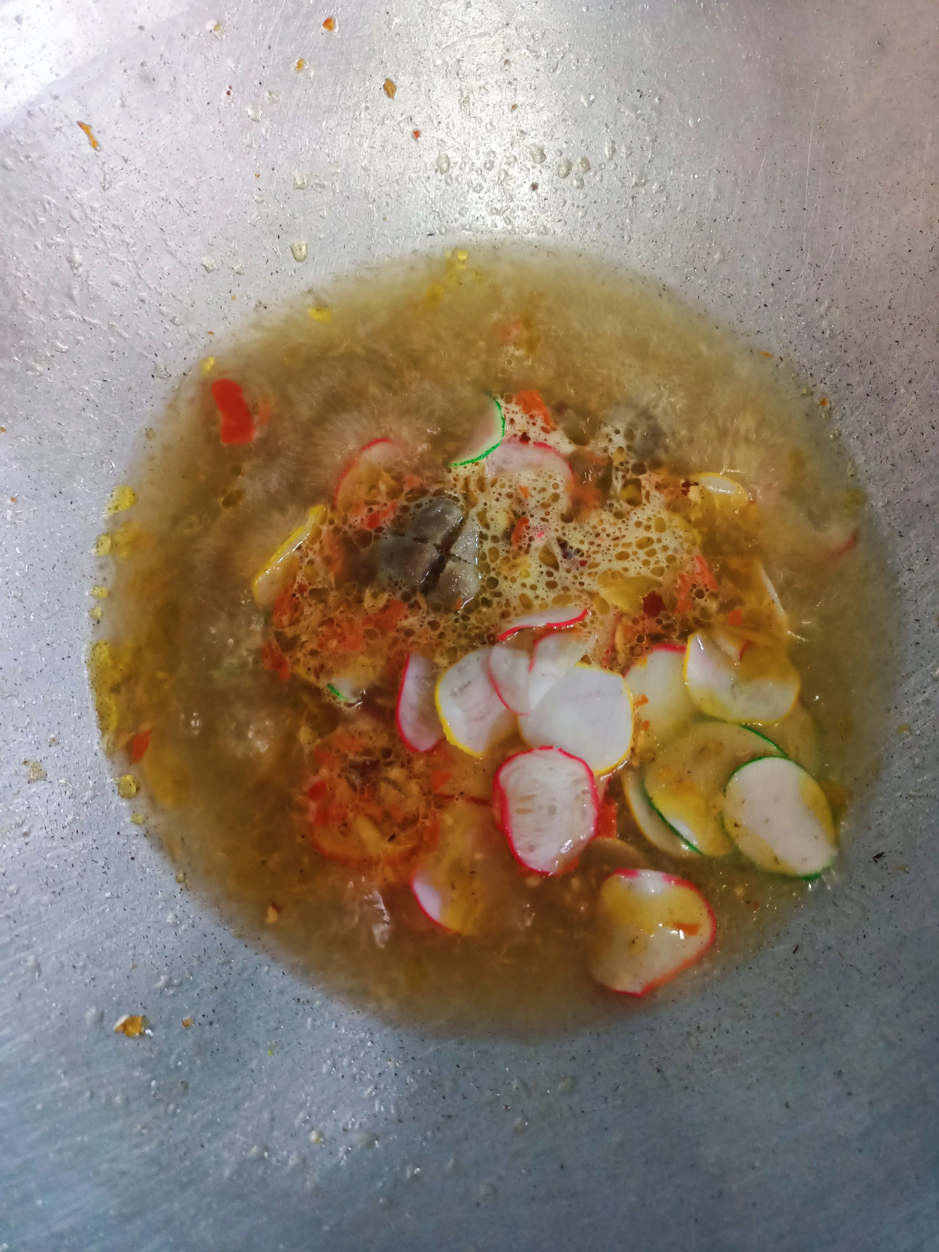 Step 4 Seblak Bakso