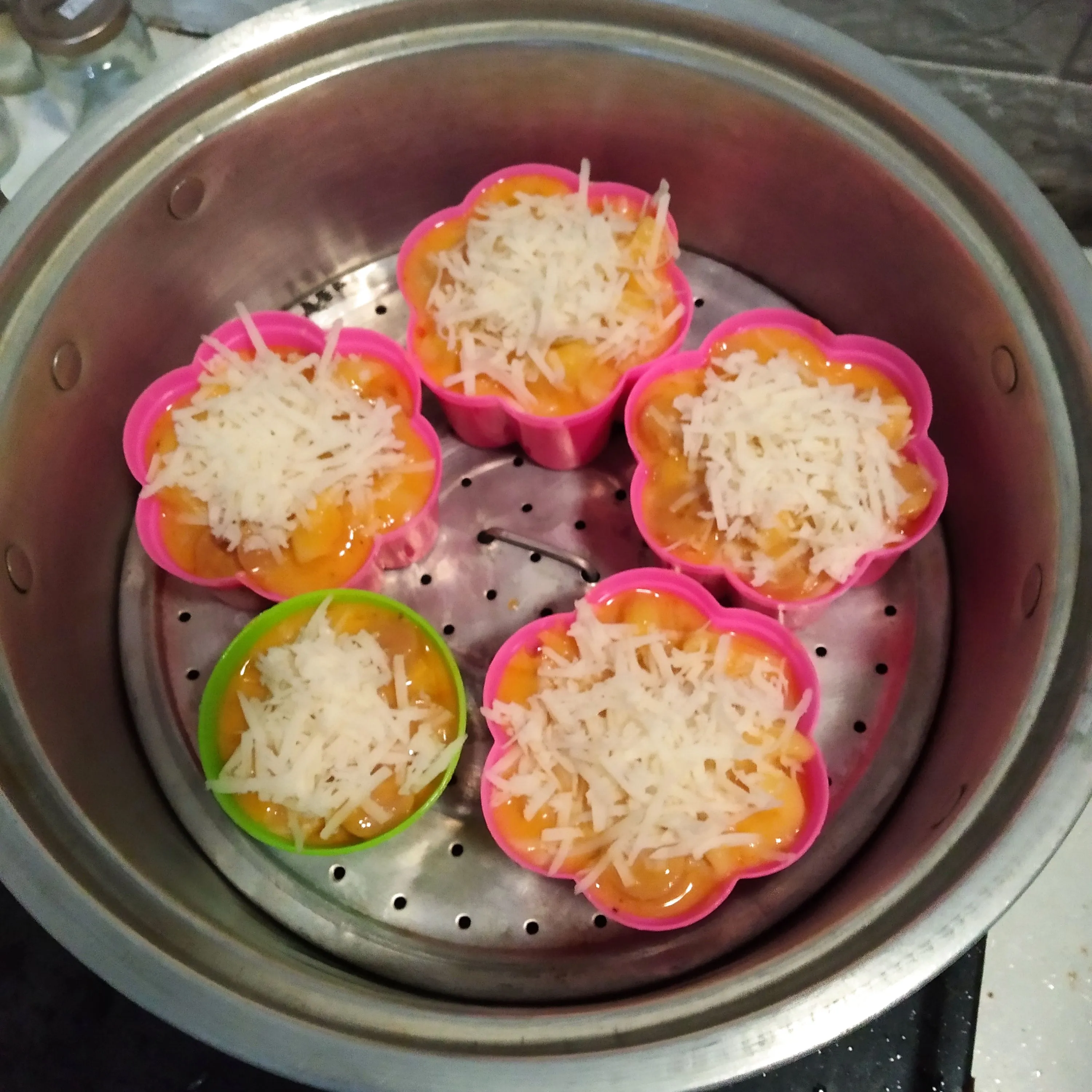 Step 6 Macaroni Schotel Kukus