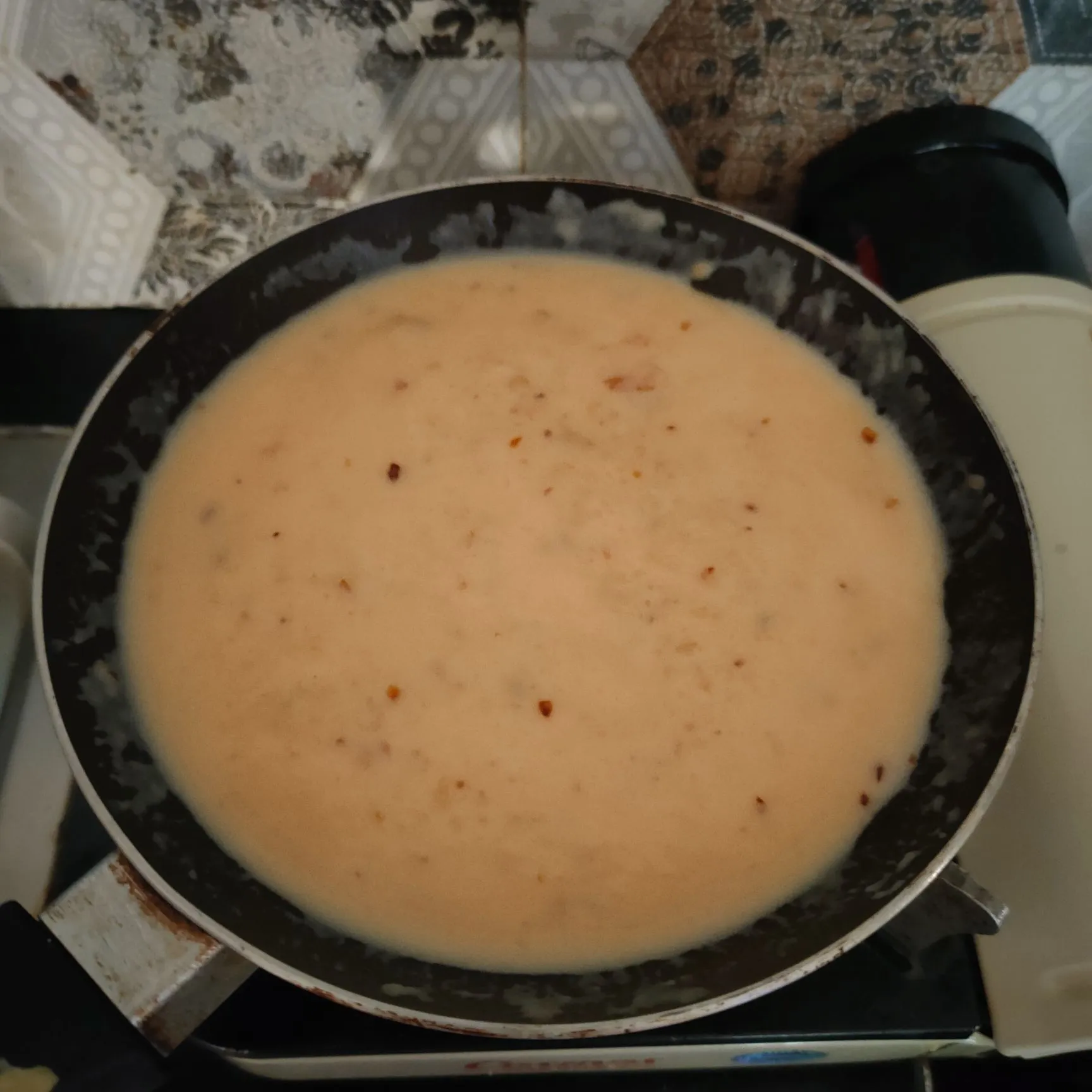 Step 6 Gamja Soup (Sup Kentang Korea)
