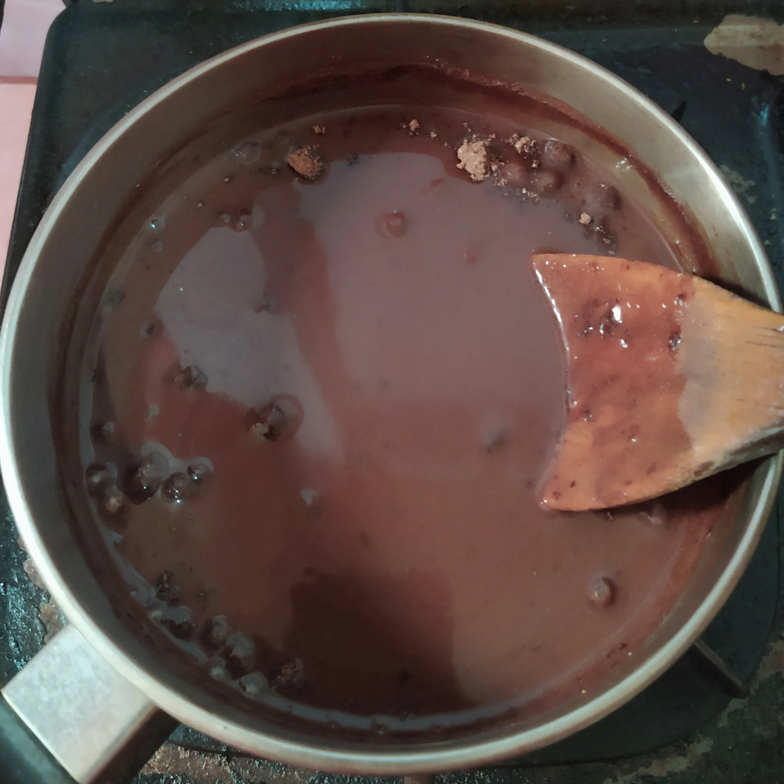 Step 2 Puding Coklat Vla Vanila