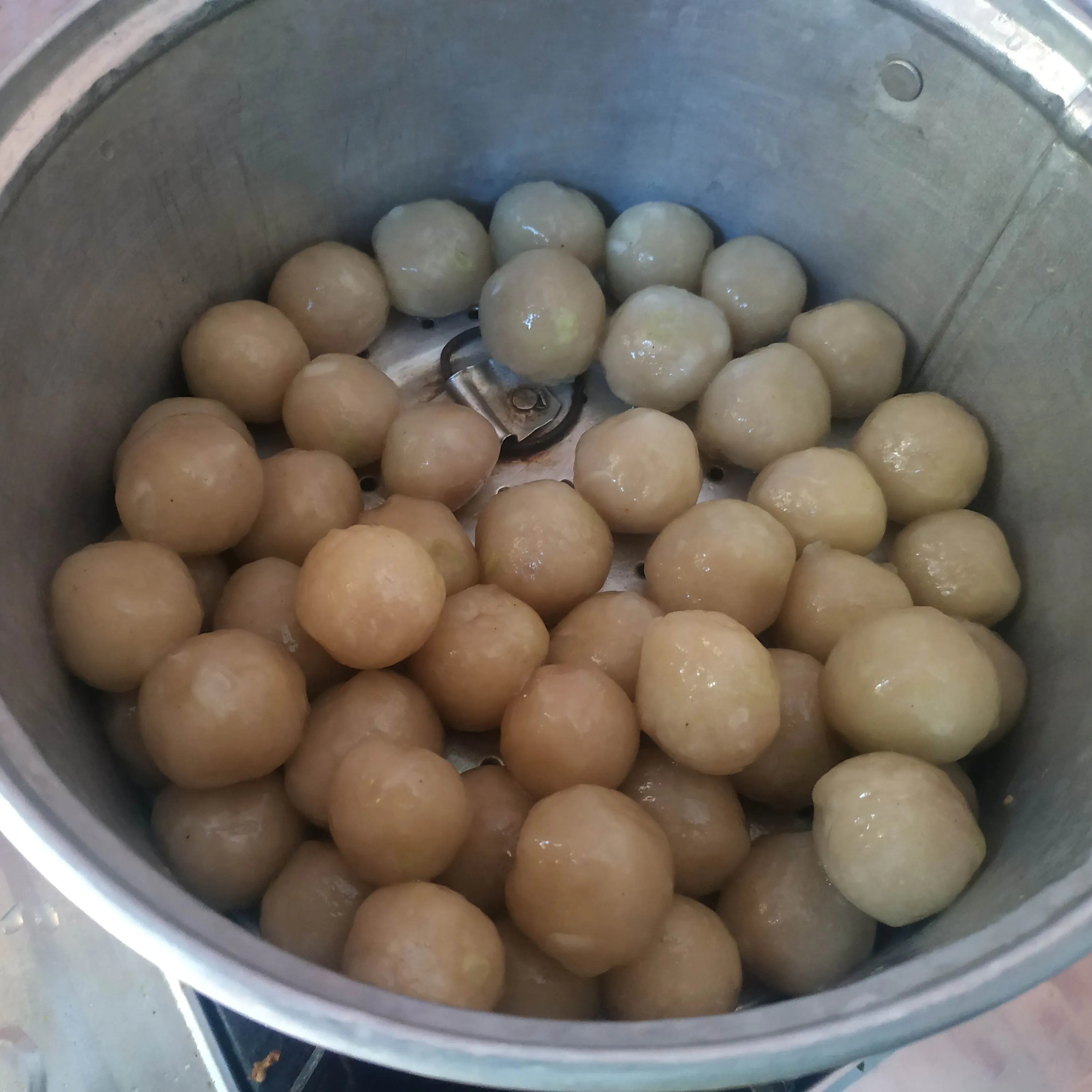 Step 6 Cilok Isi Sosis