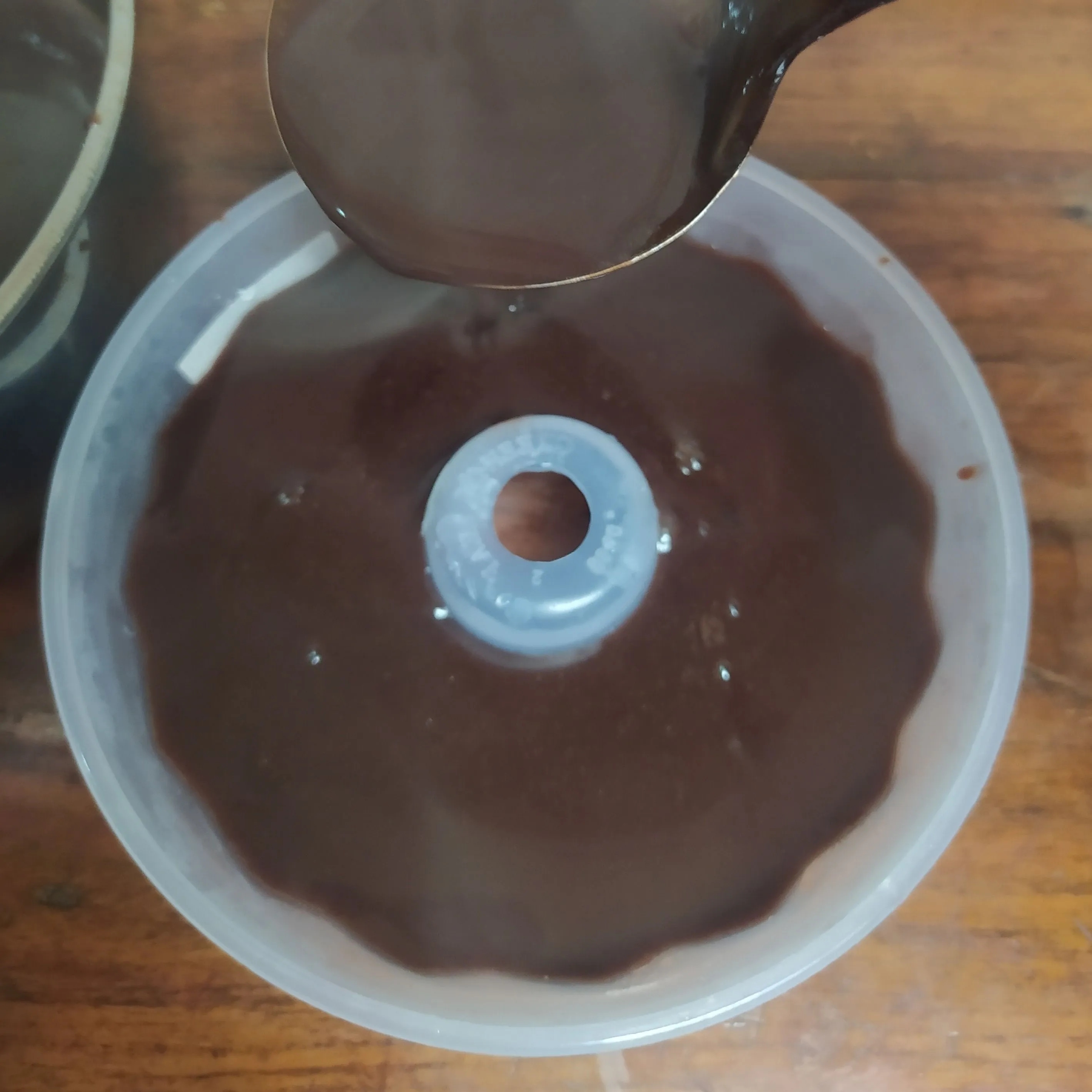 Step 3 Puding Coklat Vla Vanila