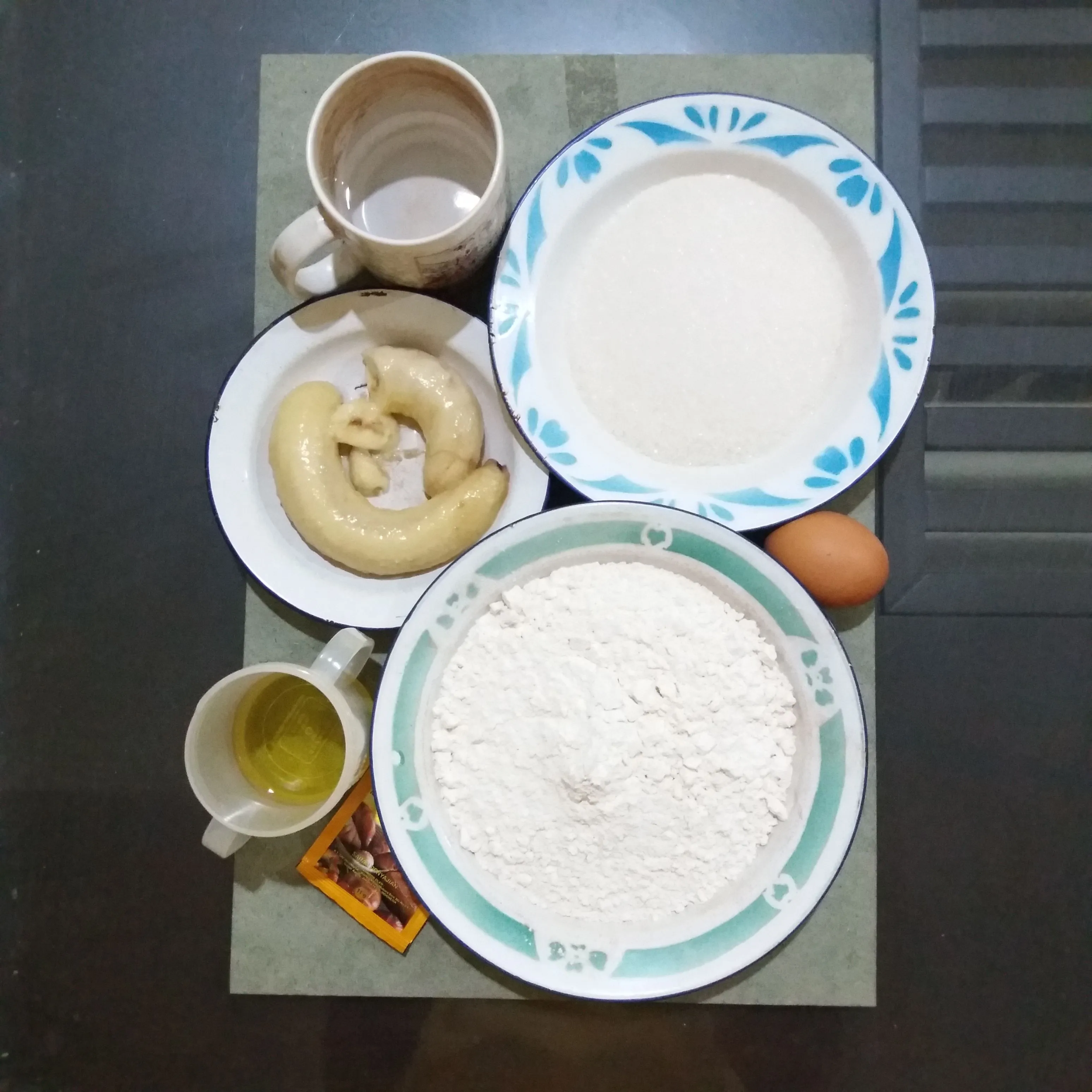 Step 1 Kue Moho Pisang