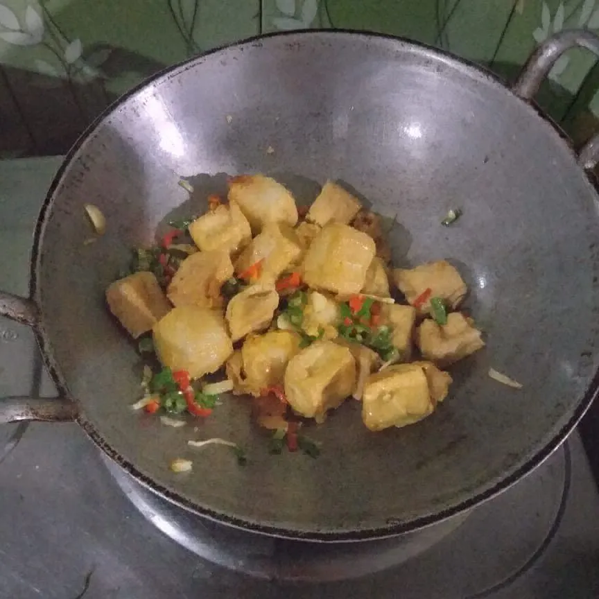 Step 5 Tahu Cabe Garam