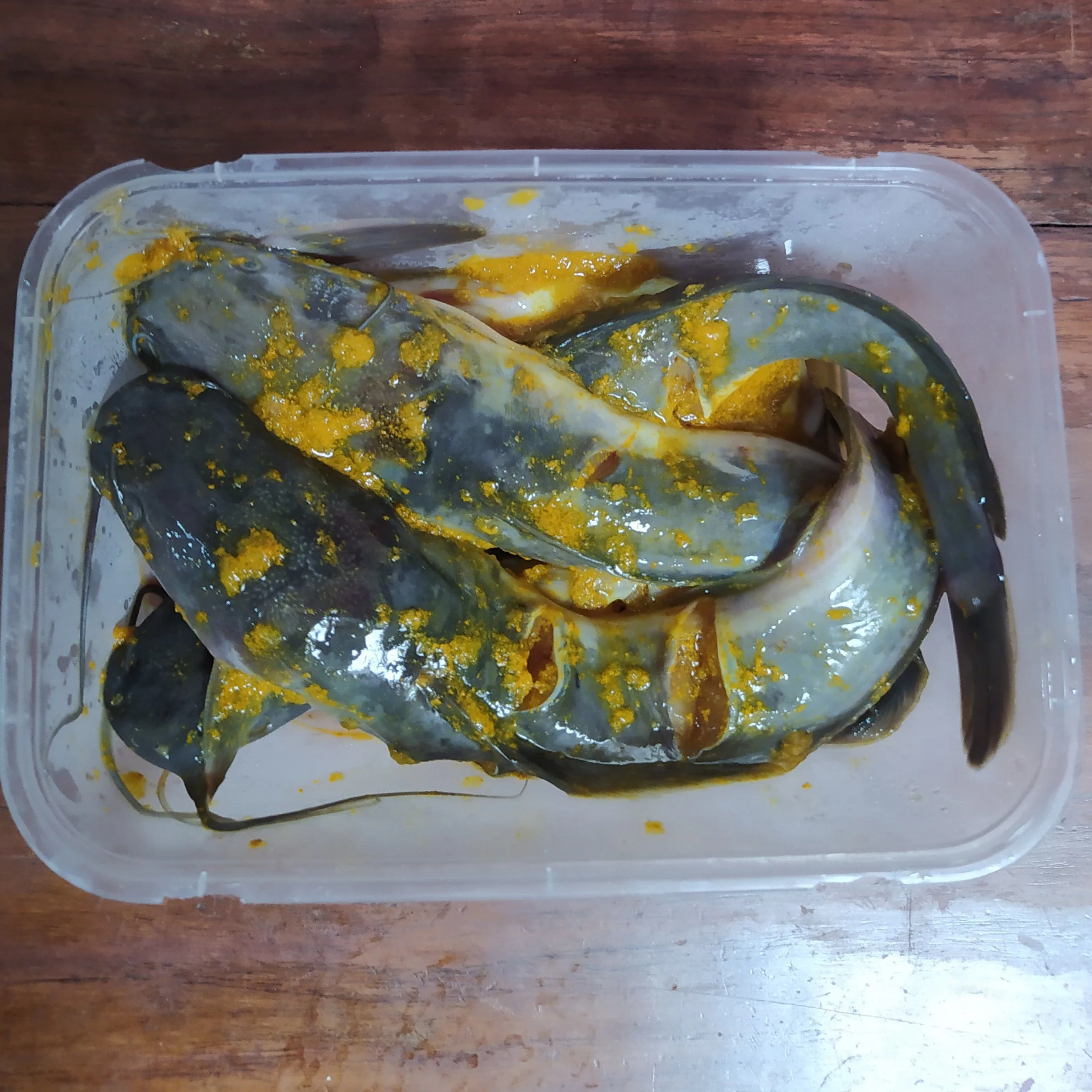 Step 1 Lele Goreng Sambal Dabu-Dabu