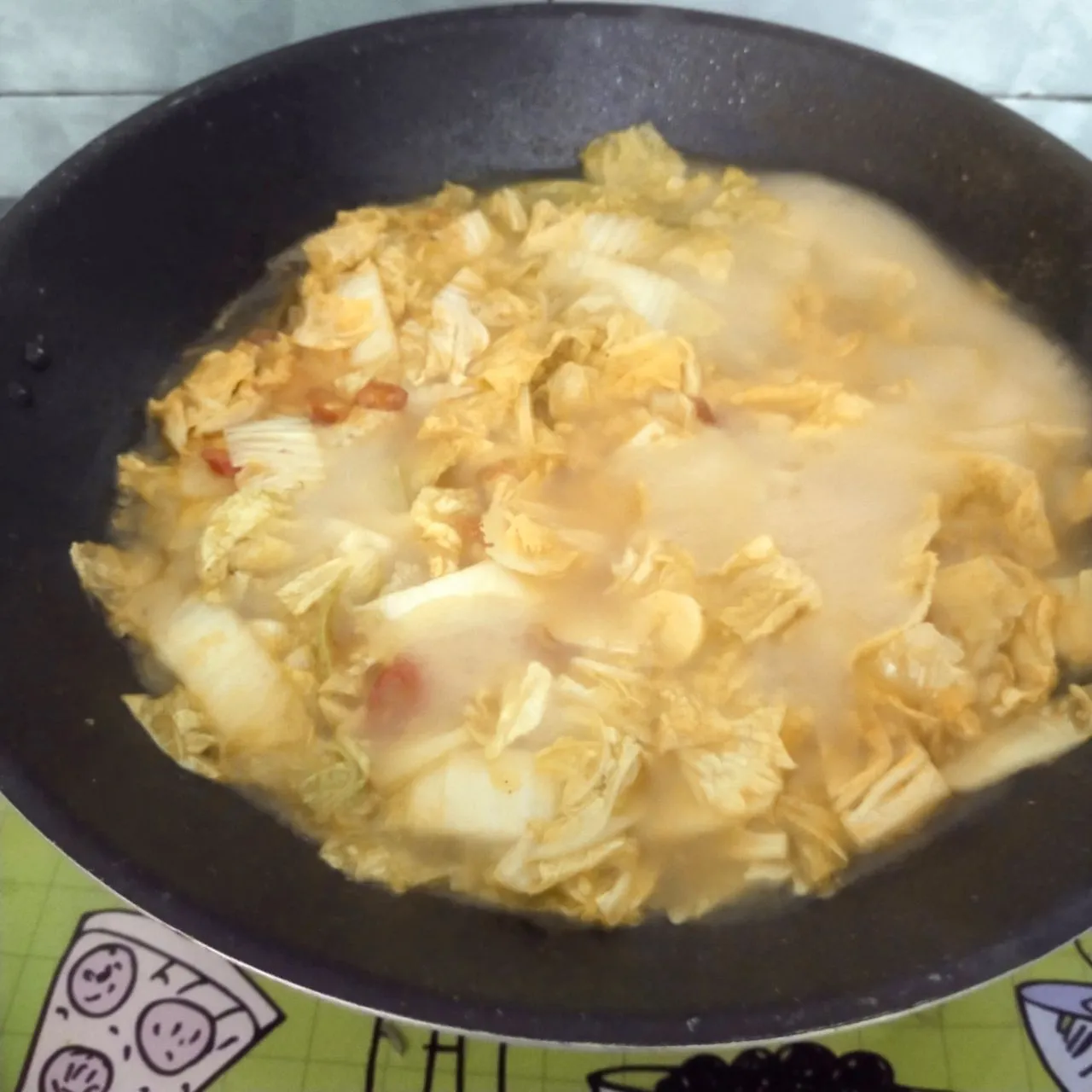 Step 3 Lodeh Sawi Putih